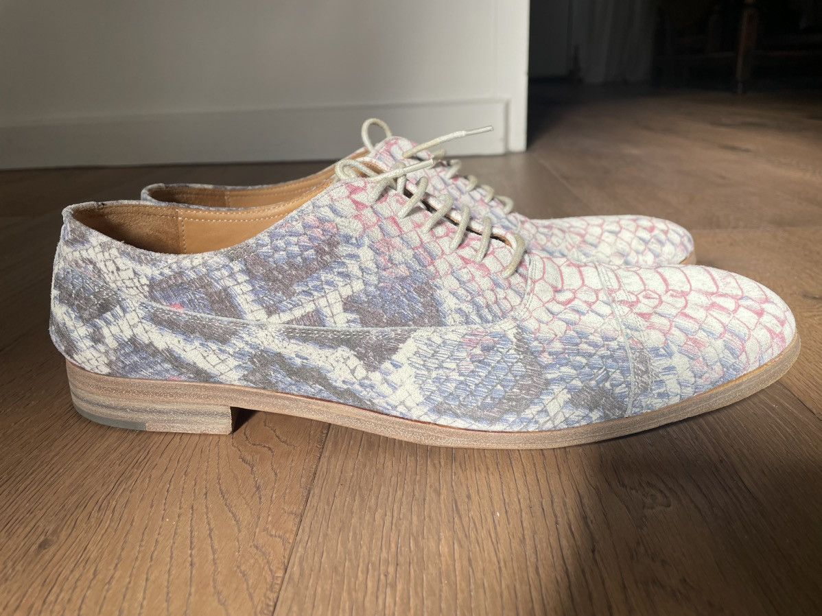 Maison Margiela Maison Martin Margiela Python Suede Slip-Ons (2008 Archive) Size US 10 / EU 43 - 3 Thumbnail