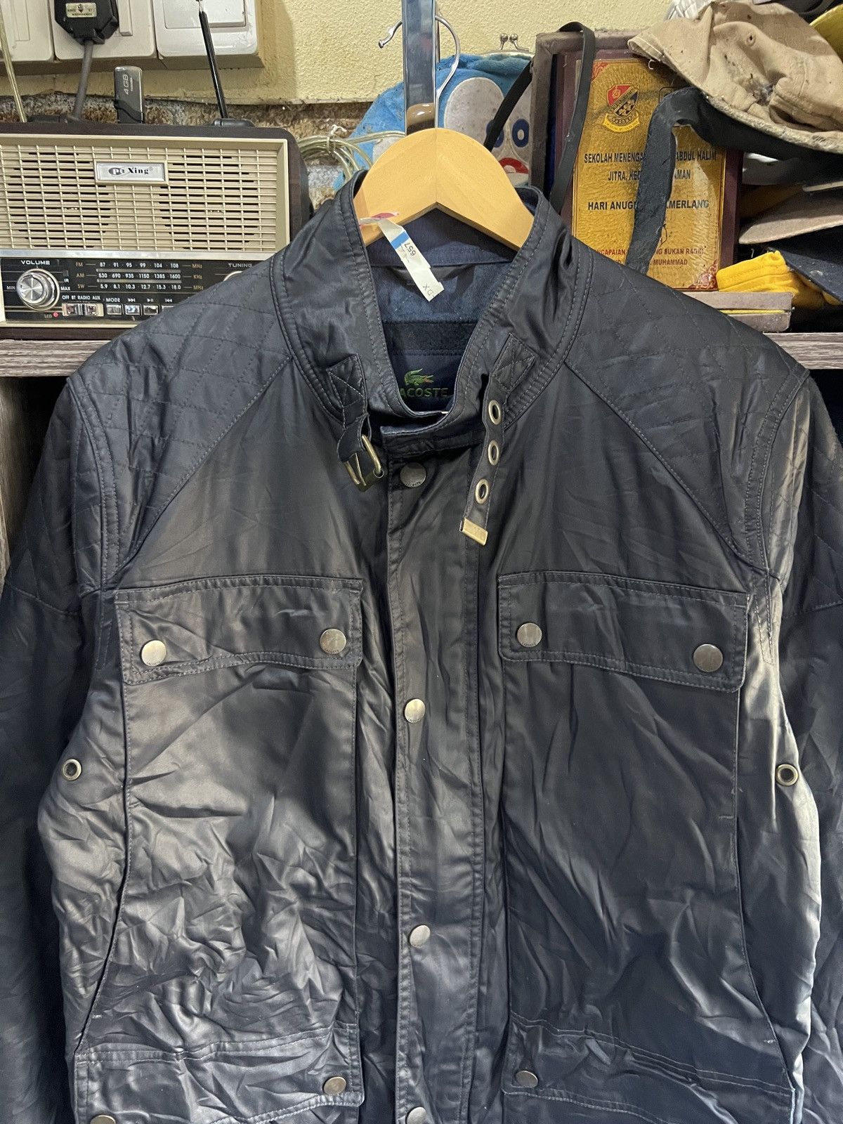 Lacoste 🔥Lacoste Zipper Jacket If Six Was Nine Style Size US M / EU 48-50 / 2 - 5 Thumbnail