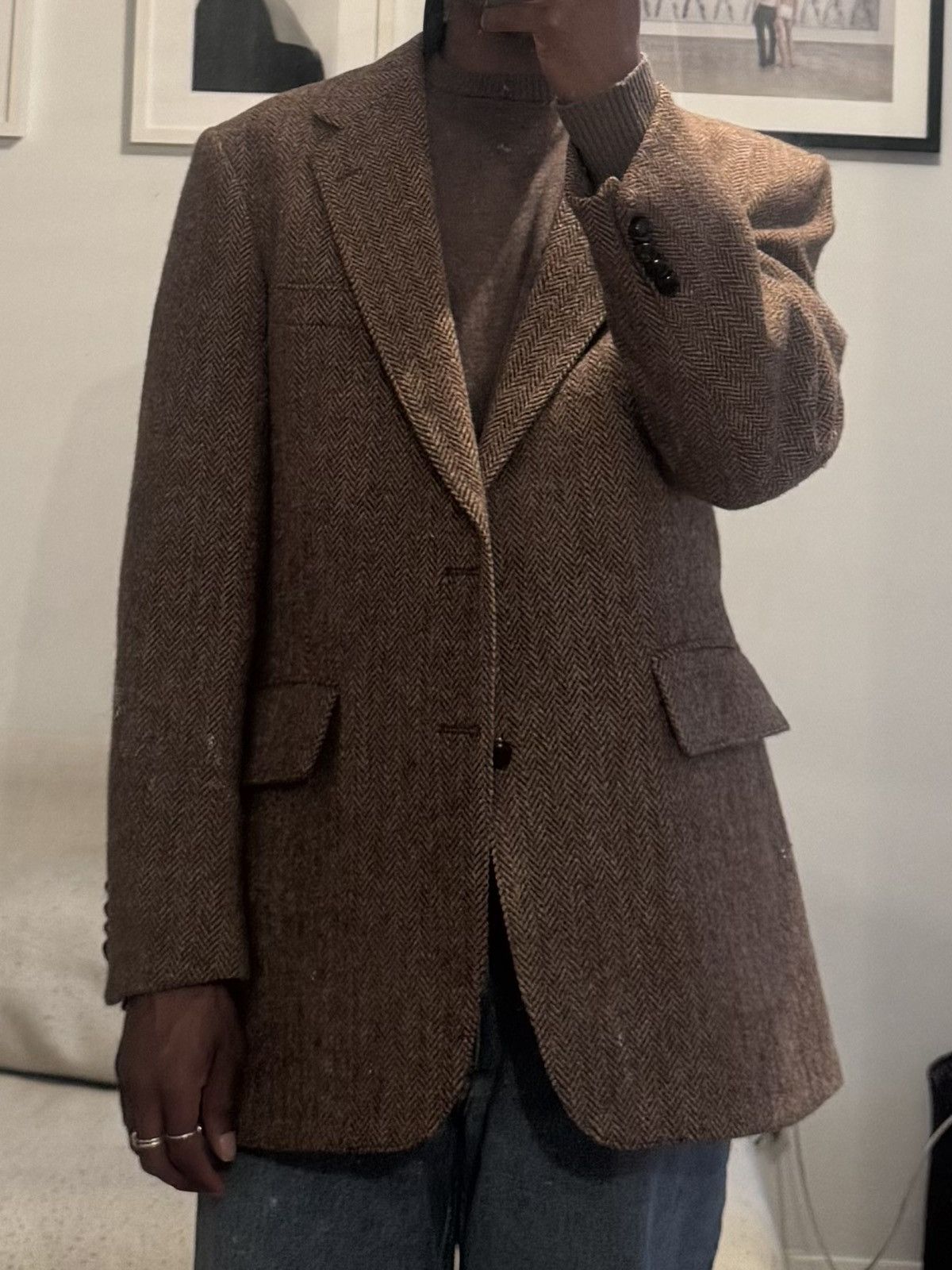 Vintage Vintage Oversized Blazer Size US L / EU 52-54 / 3 - 4 Thumbnail