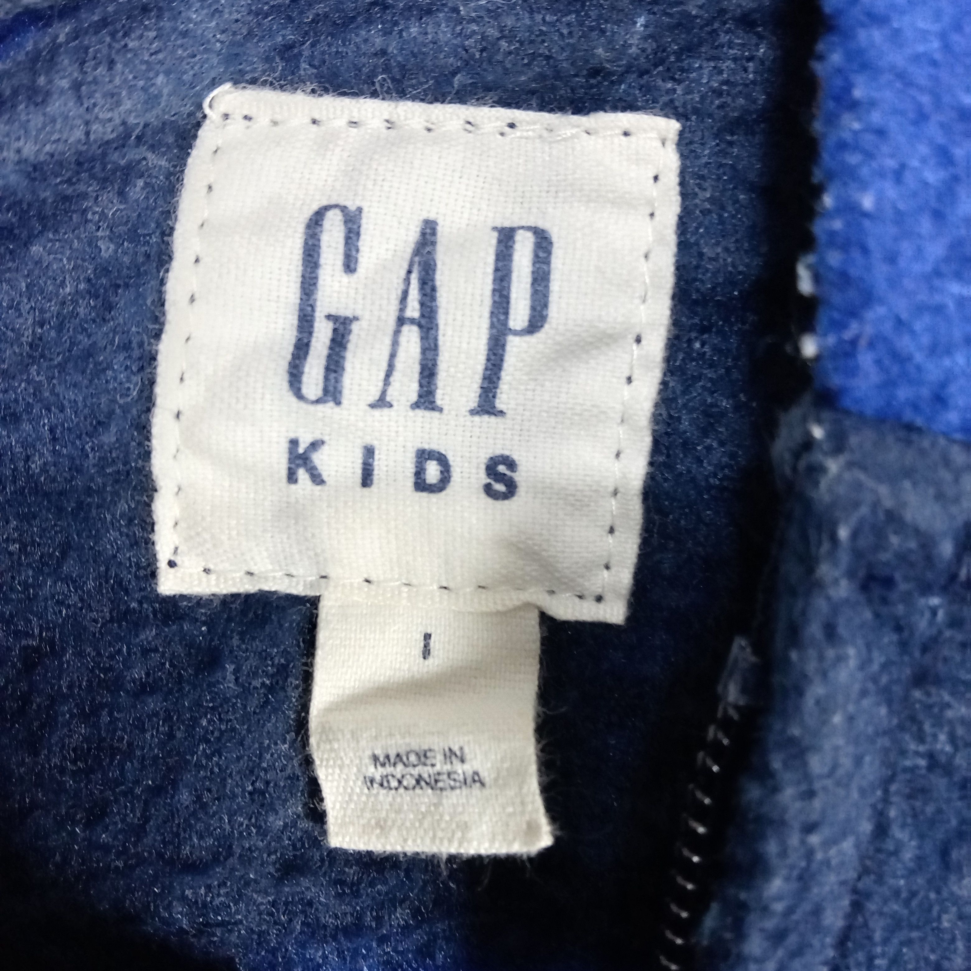Gap × Vintage Gap Kids American Streetwear Big Logo Hoodies Size US XS / EU 42 / 0 - 3 Thumbnail