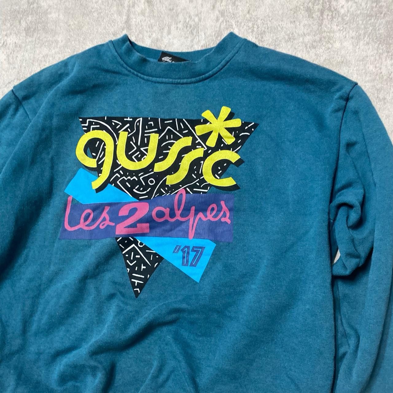 Other Blue vintage 90s graphic crewneck sweatshirt Size US M / EU 48-50 / 2 - 2 Thumbnail