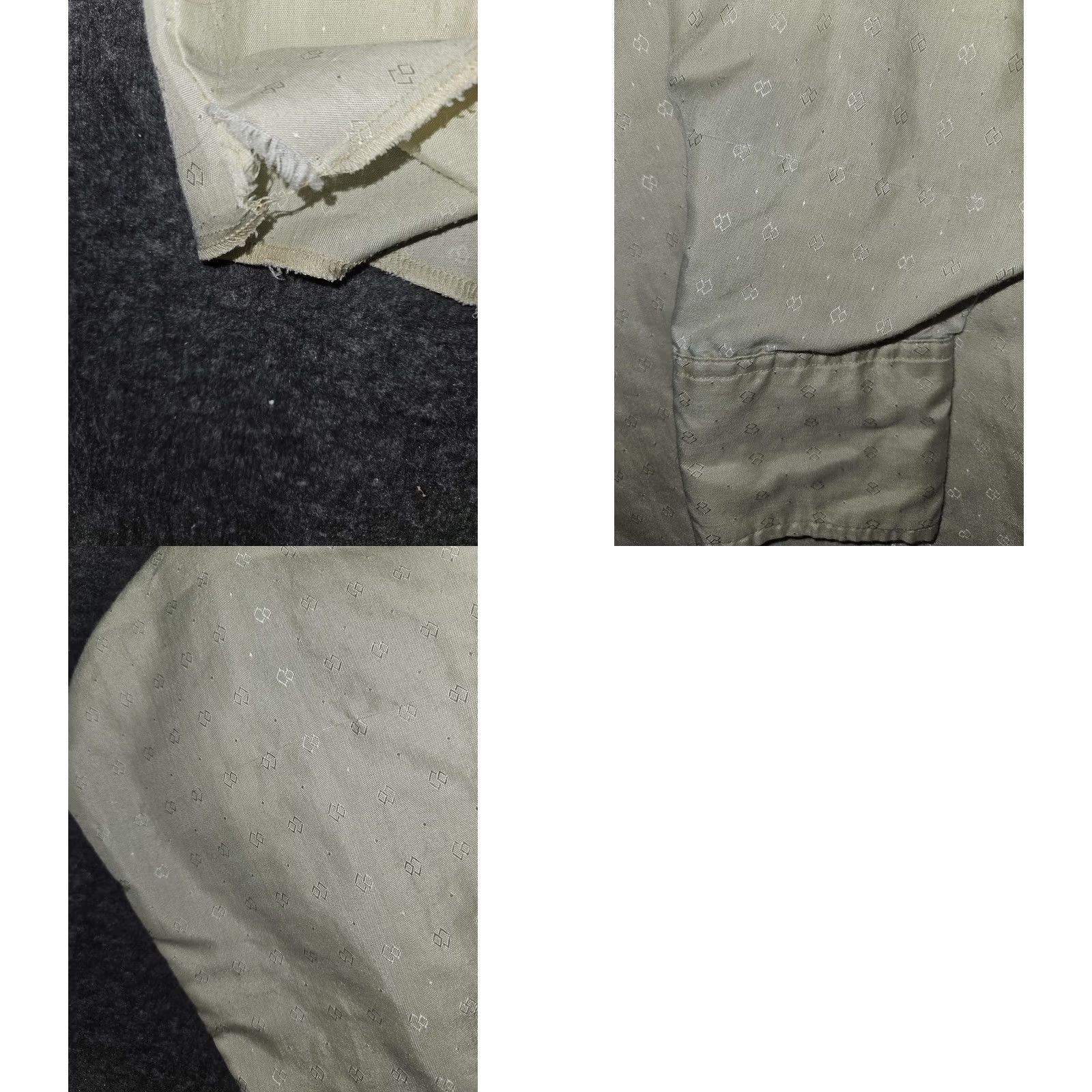 Express VINTAGE Express Riders Shirt Mens XL Sandstone Geometric Western Pearl Snap USA Size US XL / EU 56 / 4 - 9 Thumbnail