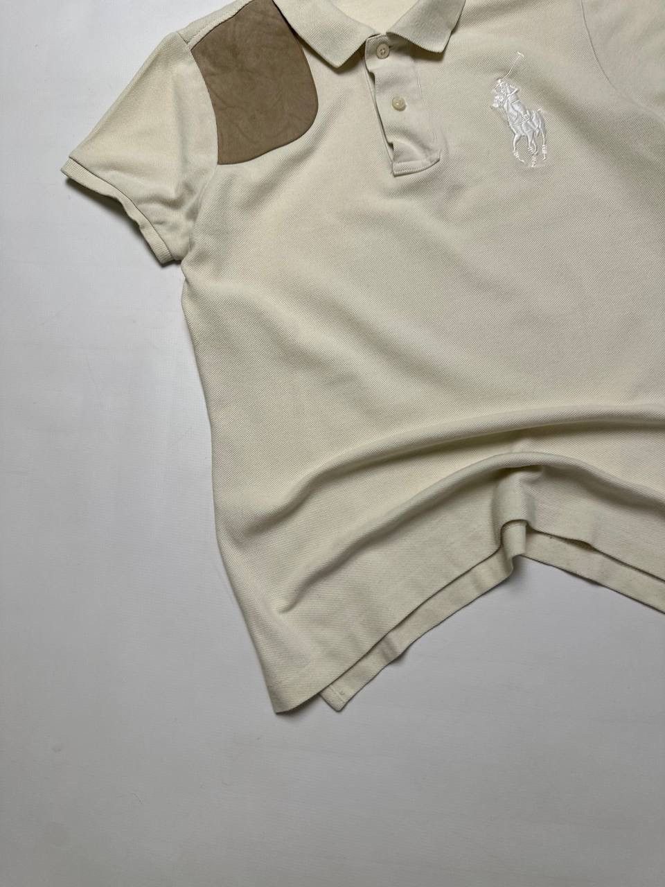 Polo Ralph Lauren 00s Vintage Womens Polo Ralph Lauren With Leather Detail Size M / US 6-8 / IT 42-44 - 2 Thumbnail
