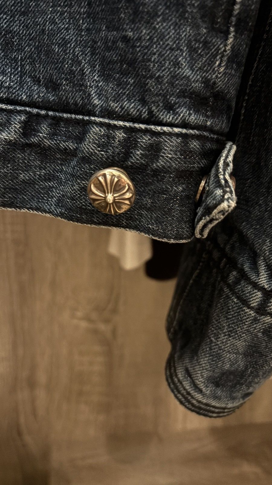 Chrome Hearts Chrome Hearts Denim Jacket L Size US L / EU 52-54 / 3 - 6 Thumbnail