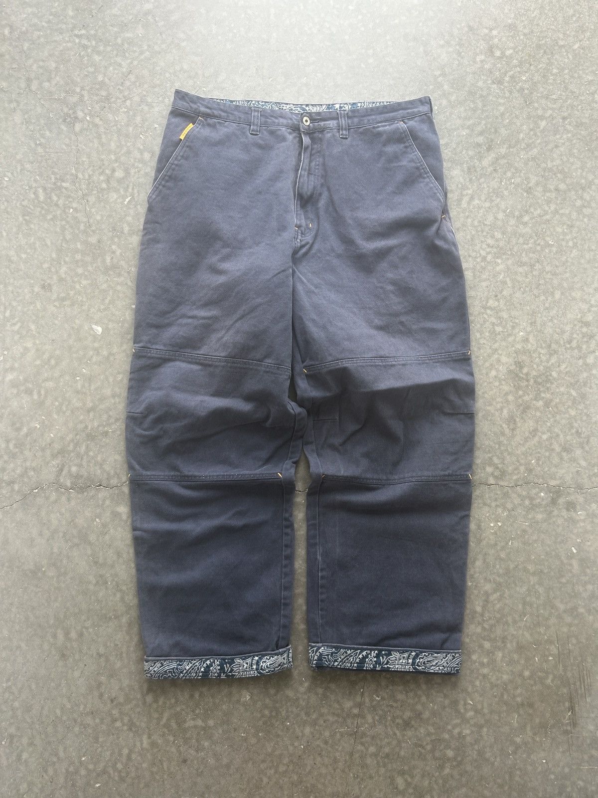 JNCO × Snoop Dogg × Vintage Crazy Vintage Y2K Snoop Dogg Double Knee Jeans Size US 38 / EU 54 - 1 Thumbnail