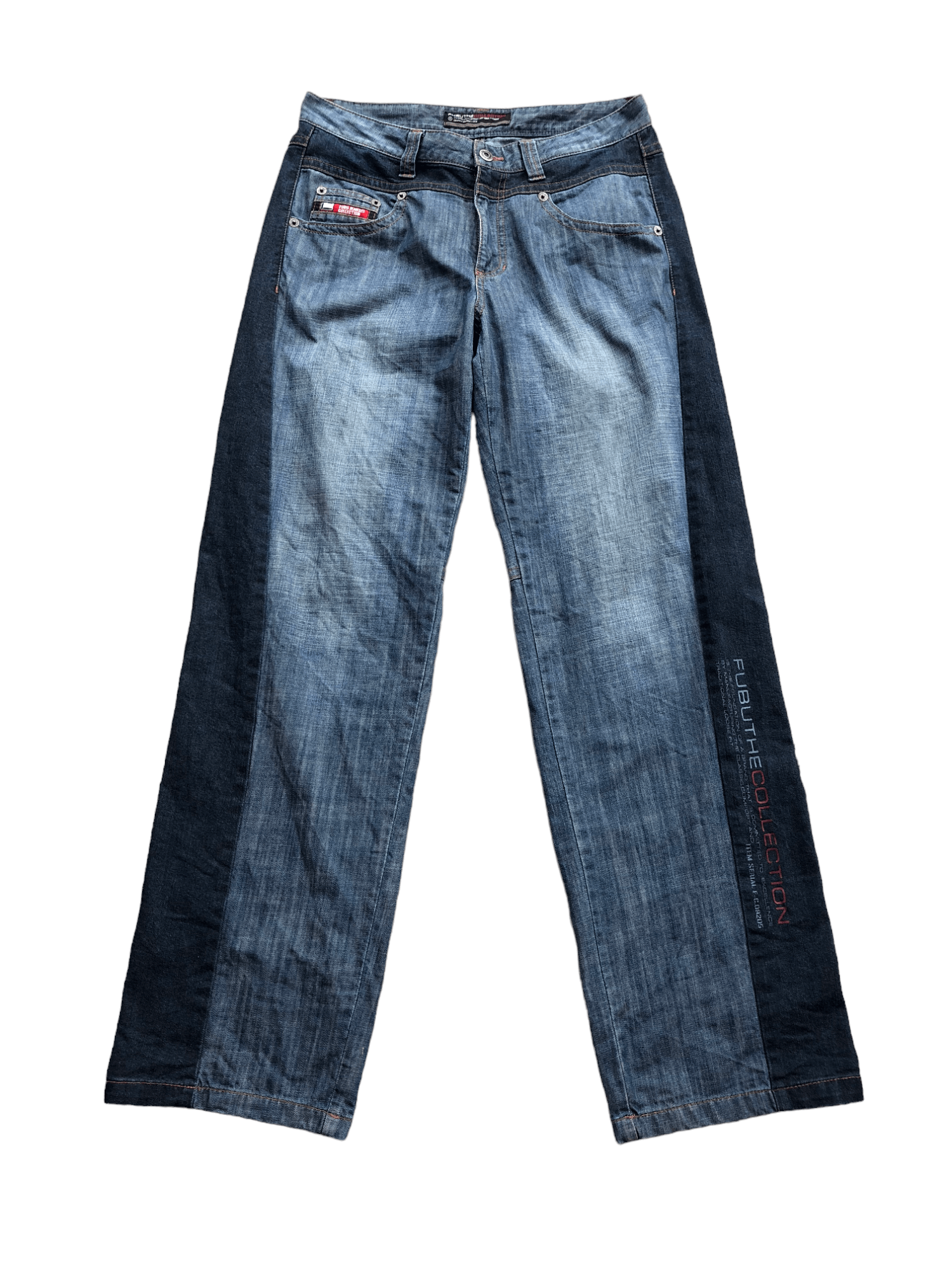 Fubu × JNCO Y2k Fubu Jeans Dual Tone denim Size US 34 / EU 50 - 2 Thumbnail