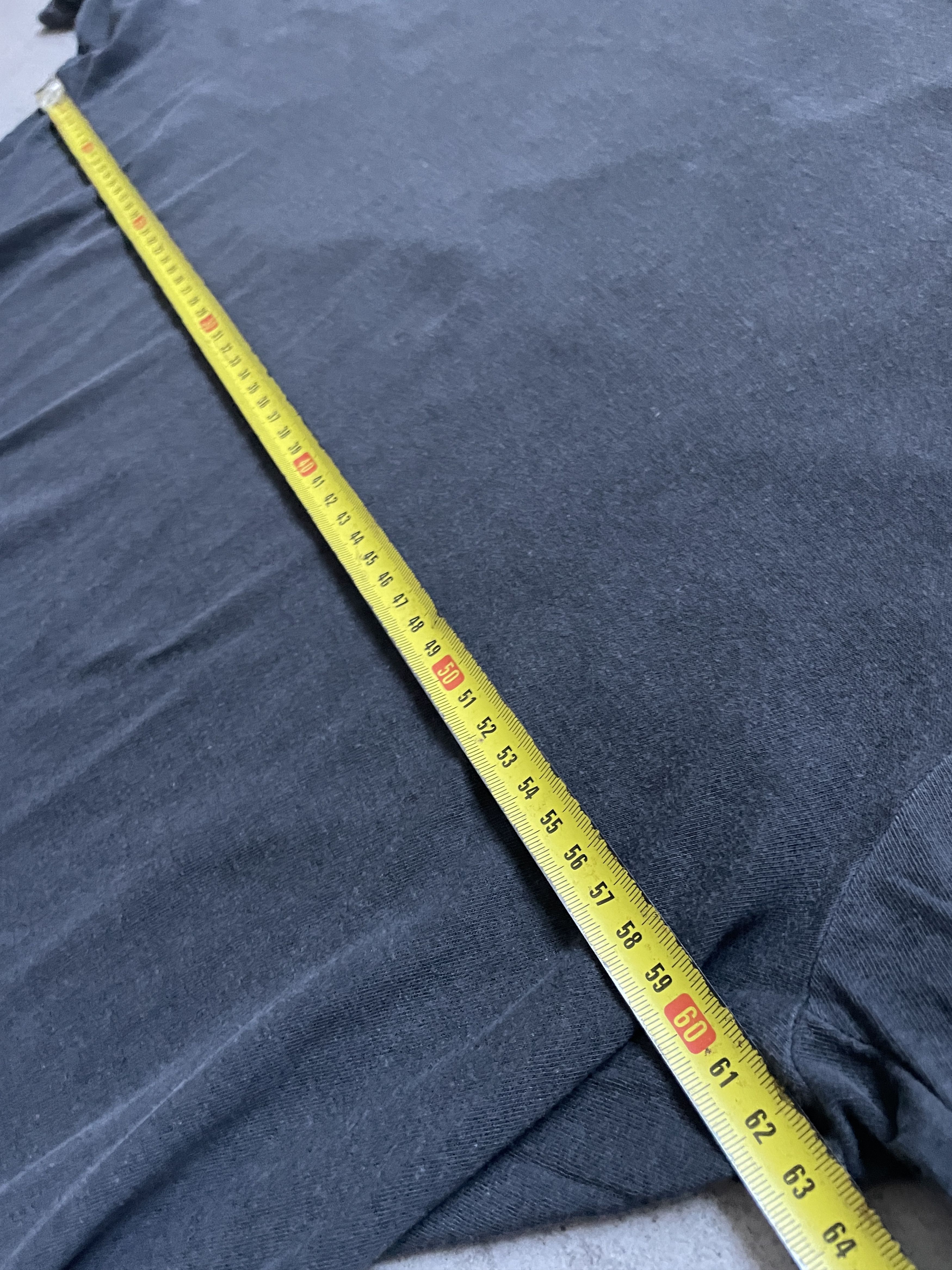 Vintage VINTAGE 90s MADE IN USA BOXY WASHED FADED ANTHRACITE TEE Size US XL / EU 56 / 4 - 3 Thumbnail