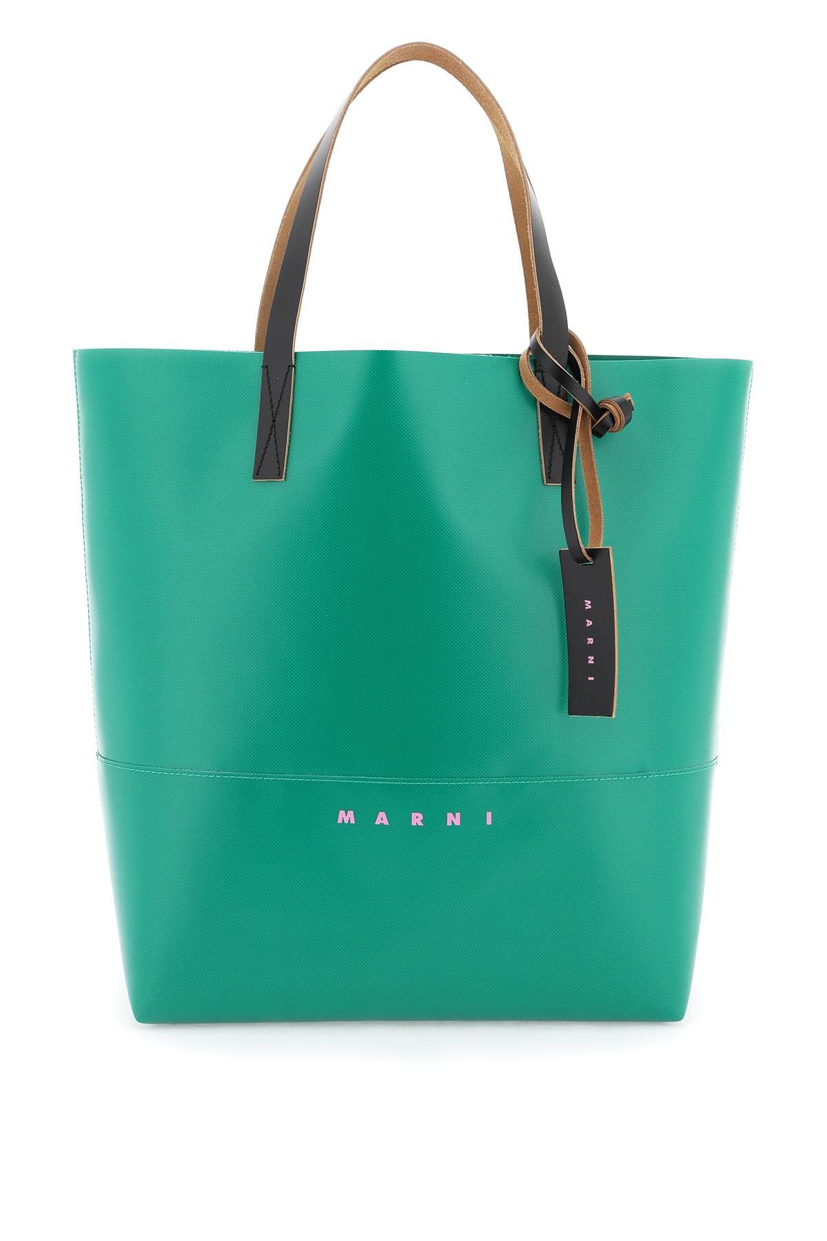image of Marni Tribeca Tote Bag in Sea Green, Men's