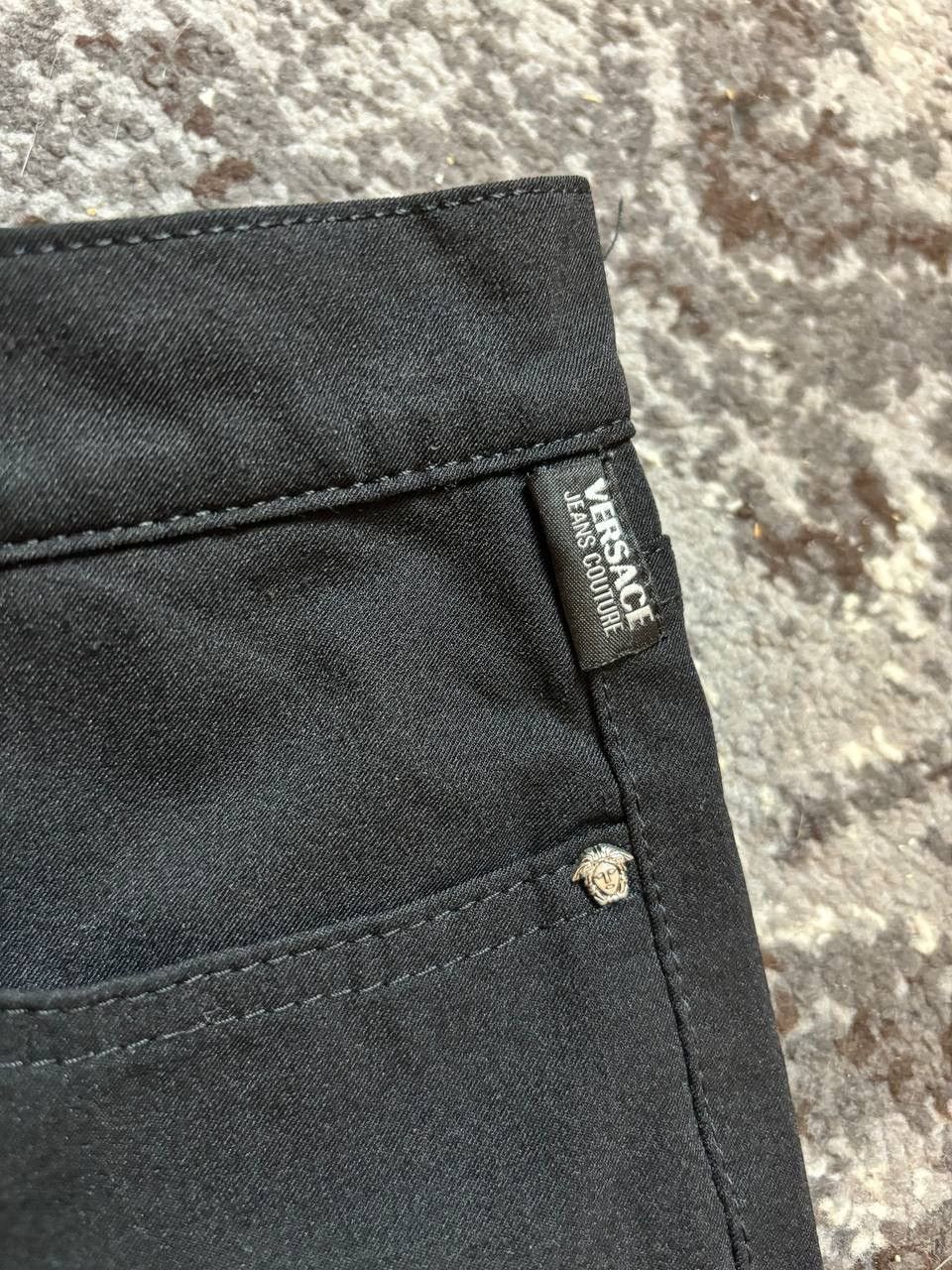 Versace × Versace Jeans Couture × Vintage Vintage Y2K Jeans Couture Stretch Opium Shade Pants Size US 28 / EU 44 - 5 Thumbnail