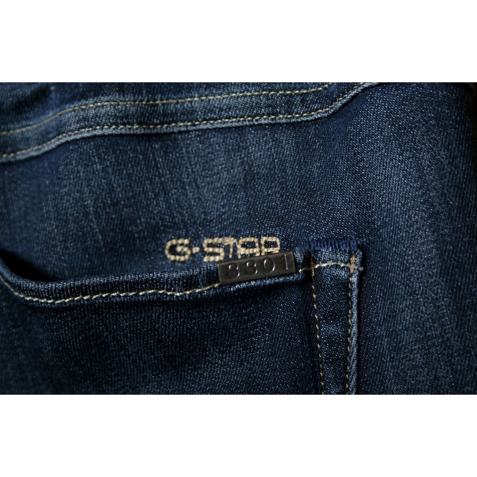 G-Star G-STAR RAW 3301 Contour Skinny Jeans Sz. 28W 32L Womens Jeans Slim Blue Denim 29in Inseam XS-? (Actual 28x29) Size 28" / US 6 / IT 42 - 6 Thumbnail