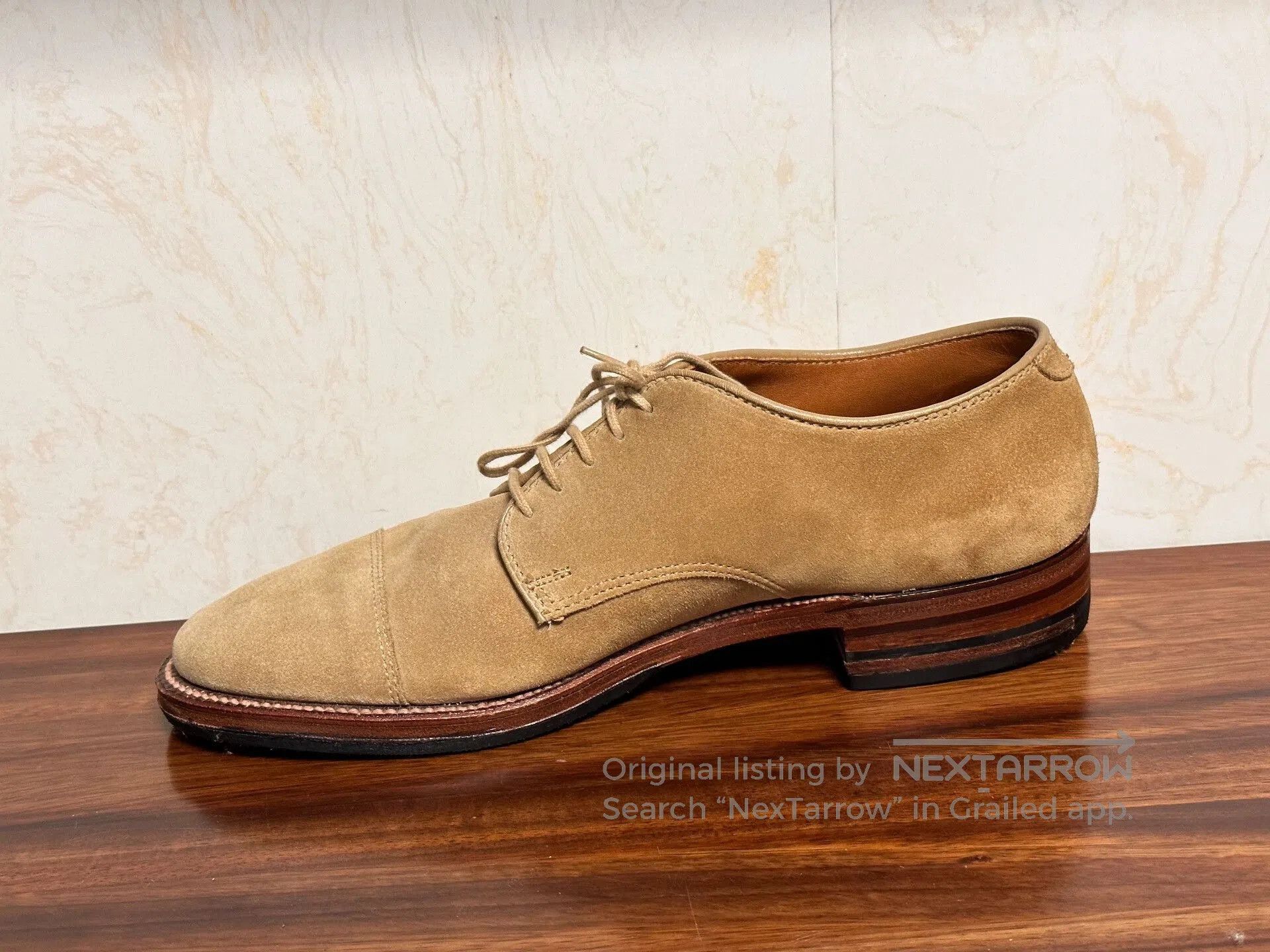 Alden Alden Suede Dover 95731F. Size US 7.5 / EU 40-41 - 4 Thumbnail