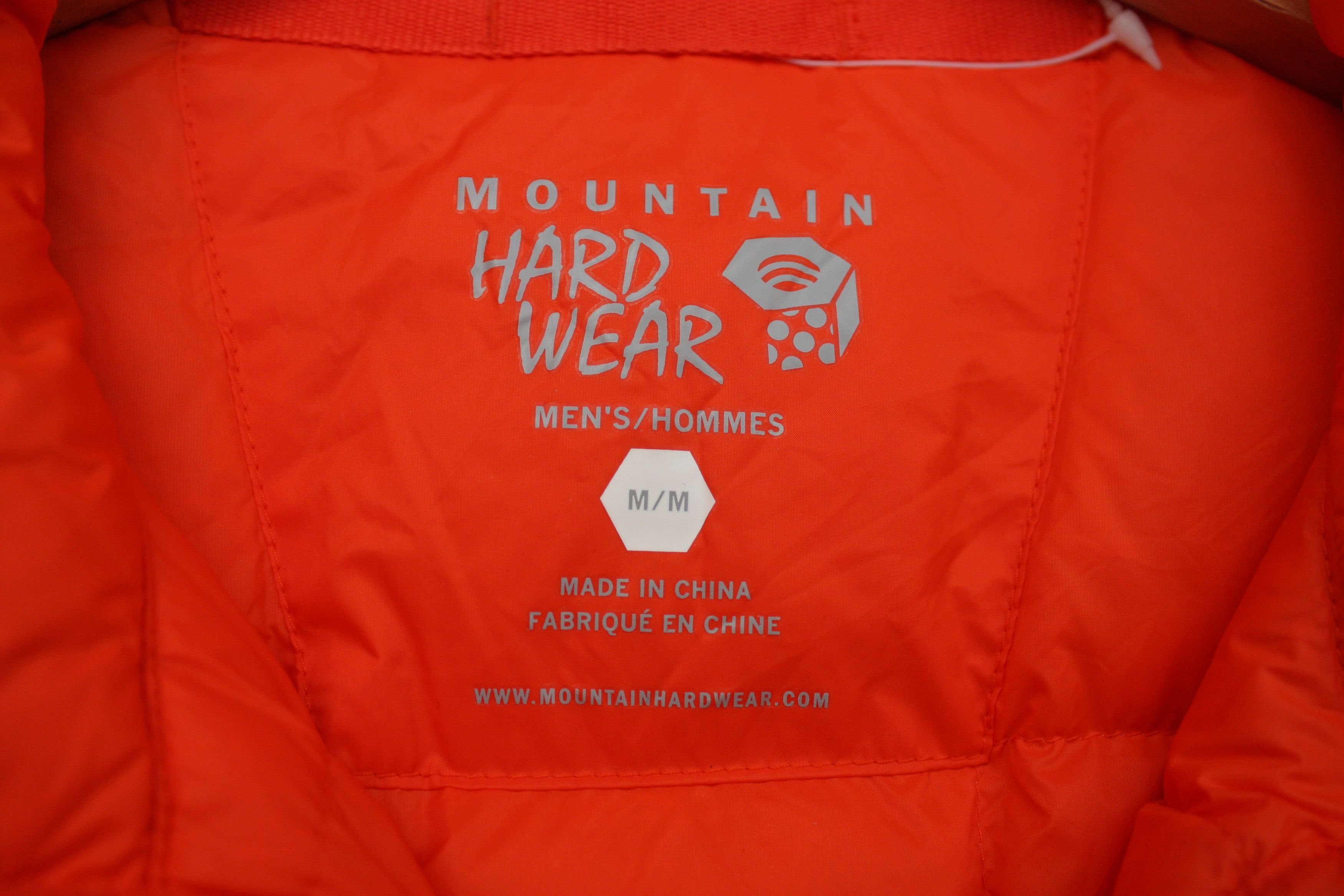 Mountain Hardwear Mountain Hardwear Orange Down Puffer Overshirt Jacket Medium Size US M / EU 48-50 / 2 - 5 Thumbnail