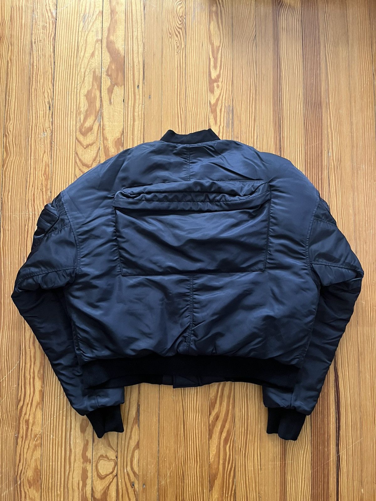 Julius FW19 Julius Cargo Bomber MA-1 Nylon Jacket Black Size US L / EU 52-54 / 3 - 2 Thumbnail