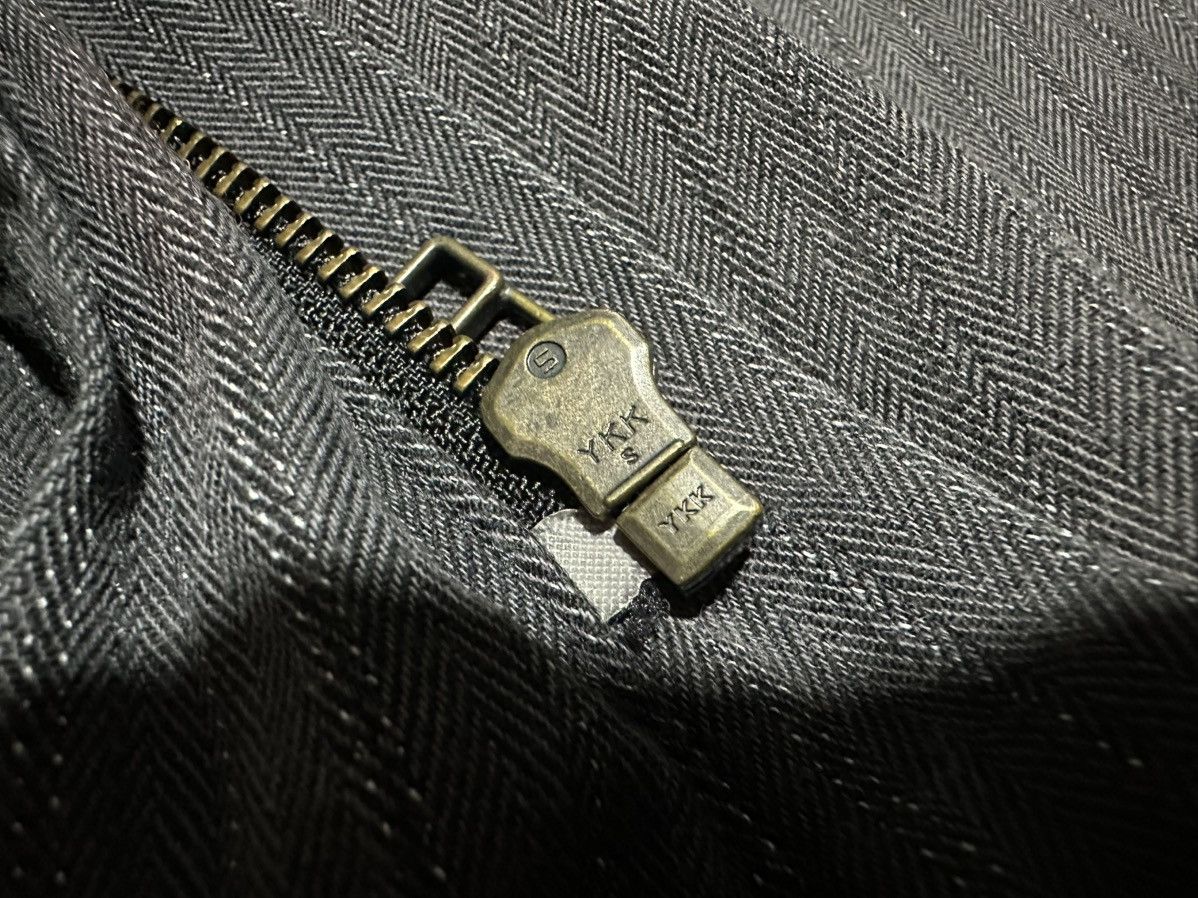 Japanese Brand 🔥Rare Design Vintage Kansai Jeans Striped Zip Shirt Jacket Size US L / EU 52-54 / 3 - 7 Thumbnail