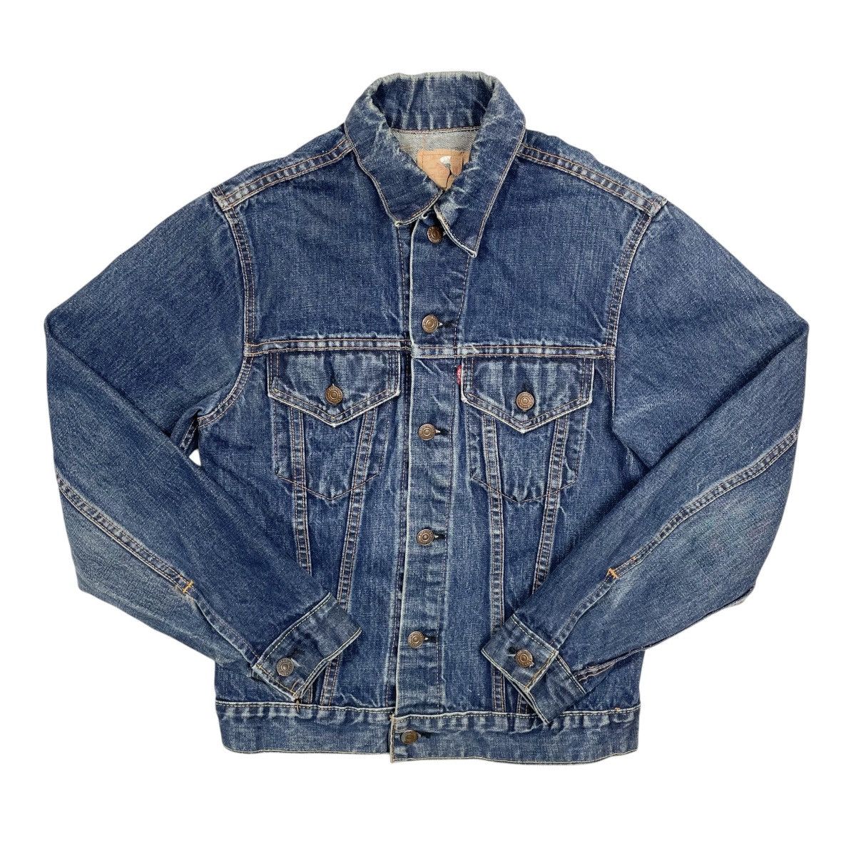 Levi's 1960s Levi's Denim Trucker Jacket - Small Size US S / EU 44-46 / 1 - 1 Thumbnail