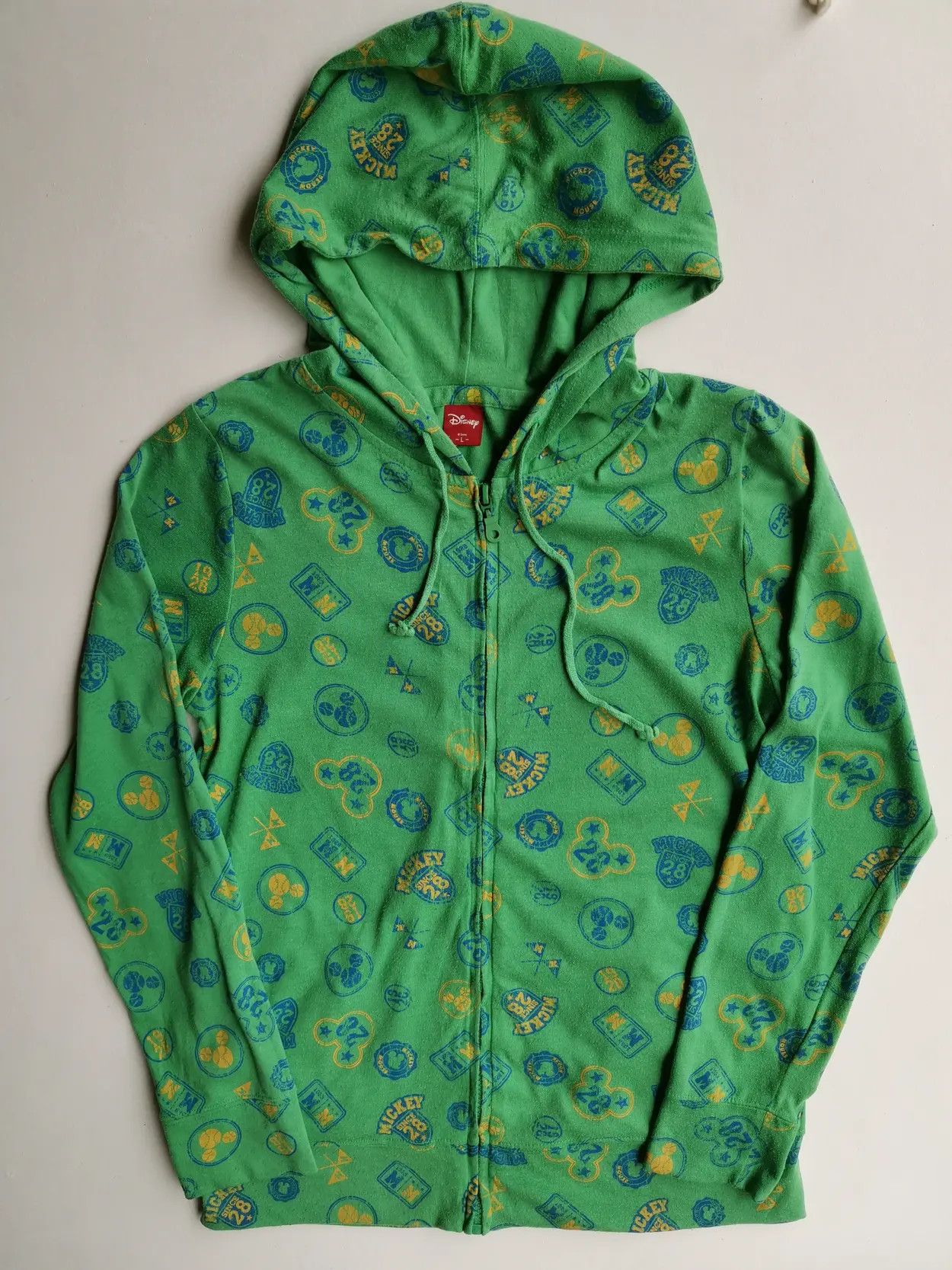 Disney × Mickey Mouse Vintage!!! Mickey Mouse Full Print Sweatshirts Size US L / EU 52-54 / 3 - 1 Thumbnail