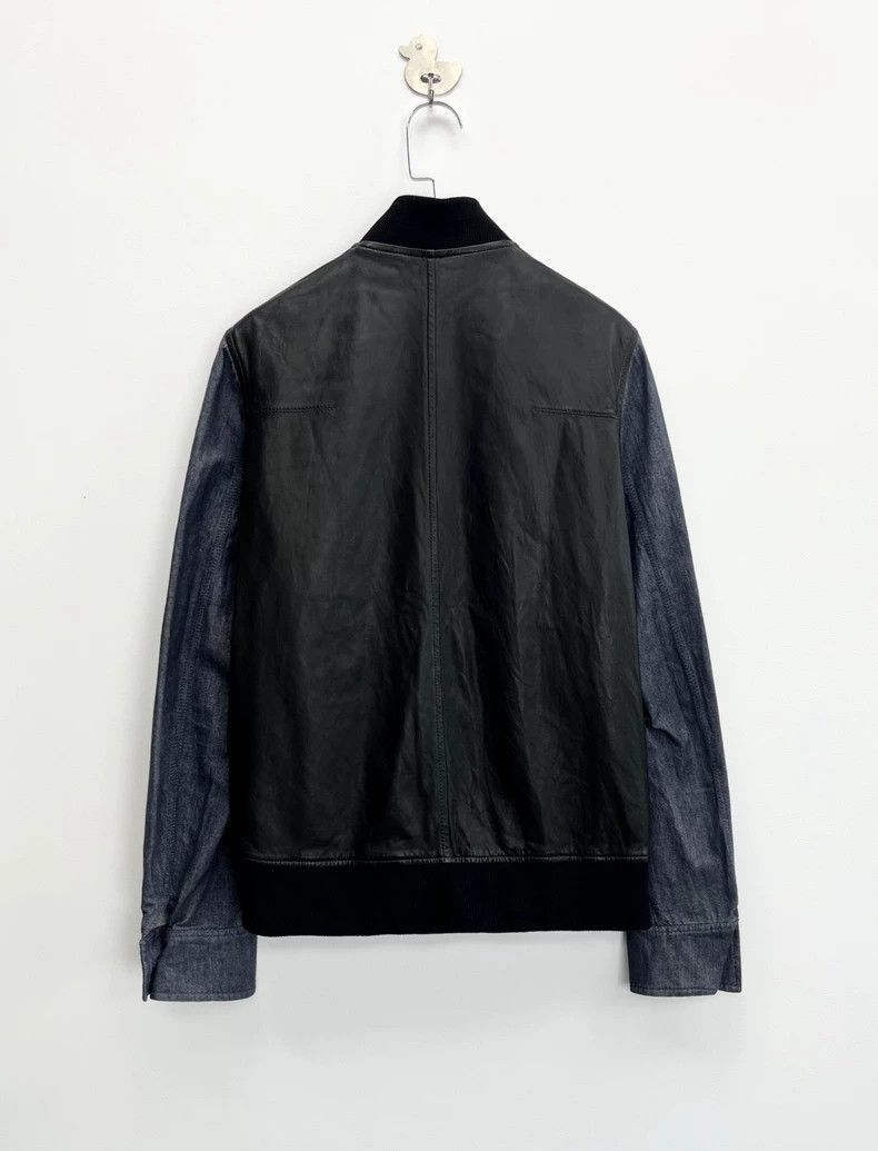 Dior Dior Black Leather Baseball Jacket-2506 Size US M / EU 48-50 / 2 - 2 Thumbnail
