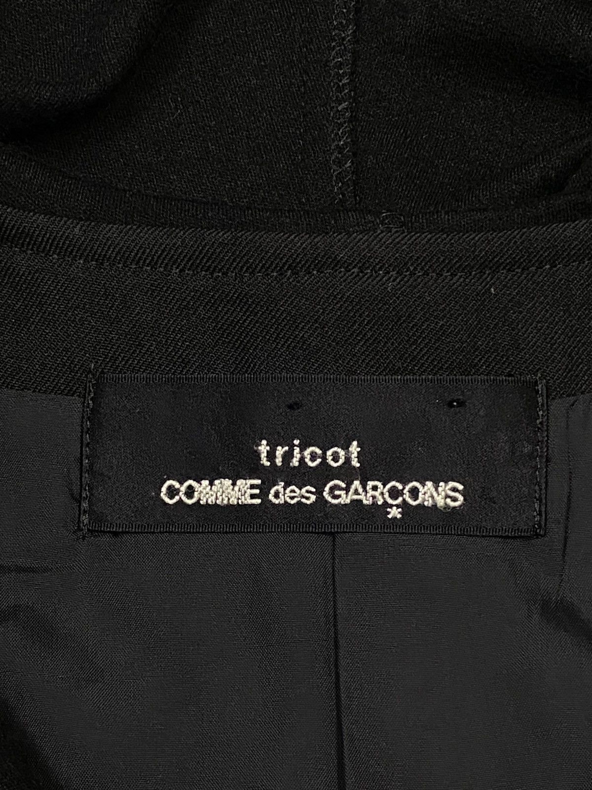 Tricot Comme des Garcons Tricot Comme Des Garcons AD1990 Modular Wool Hoodie Jacket Size M / US 6-8 / IT 42-44 - 15 Thumbnail