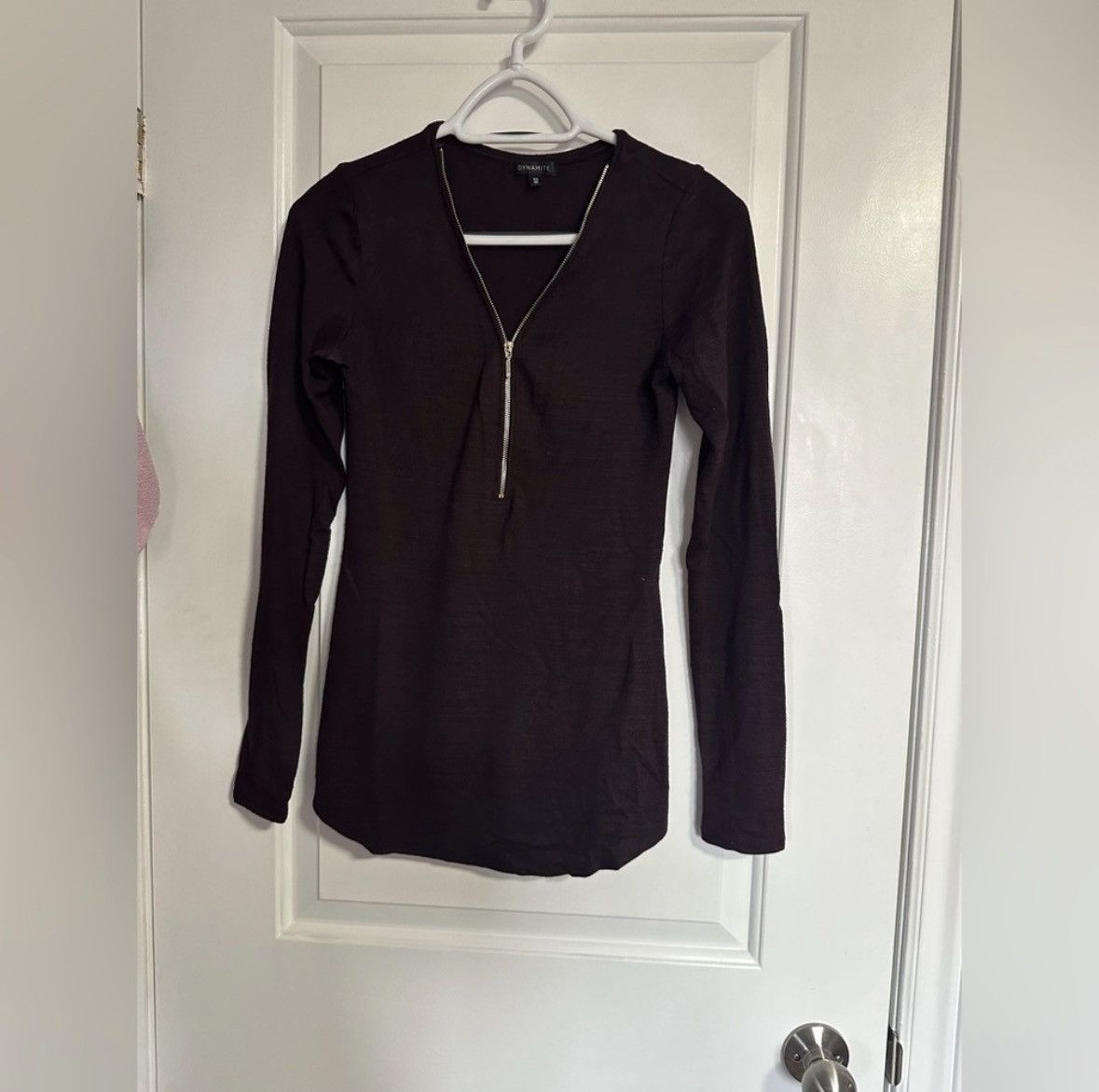 Other Dynamite Half Zip Long Sleeve Size S / US 4 / IT 40 - 1 Thumbnail