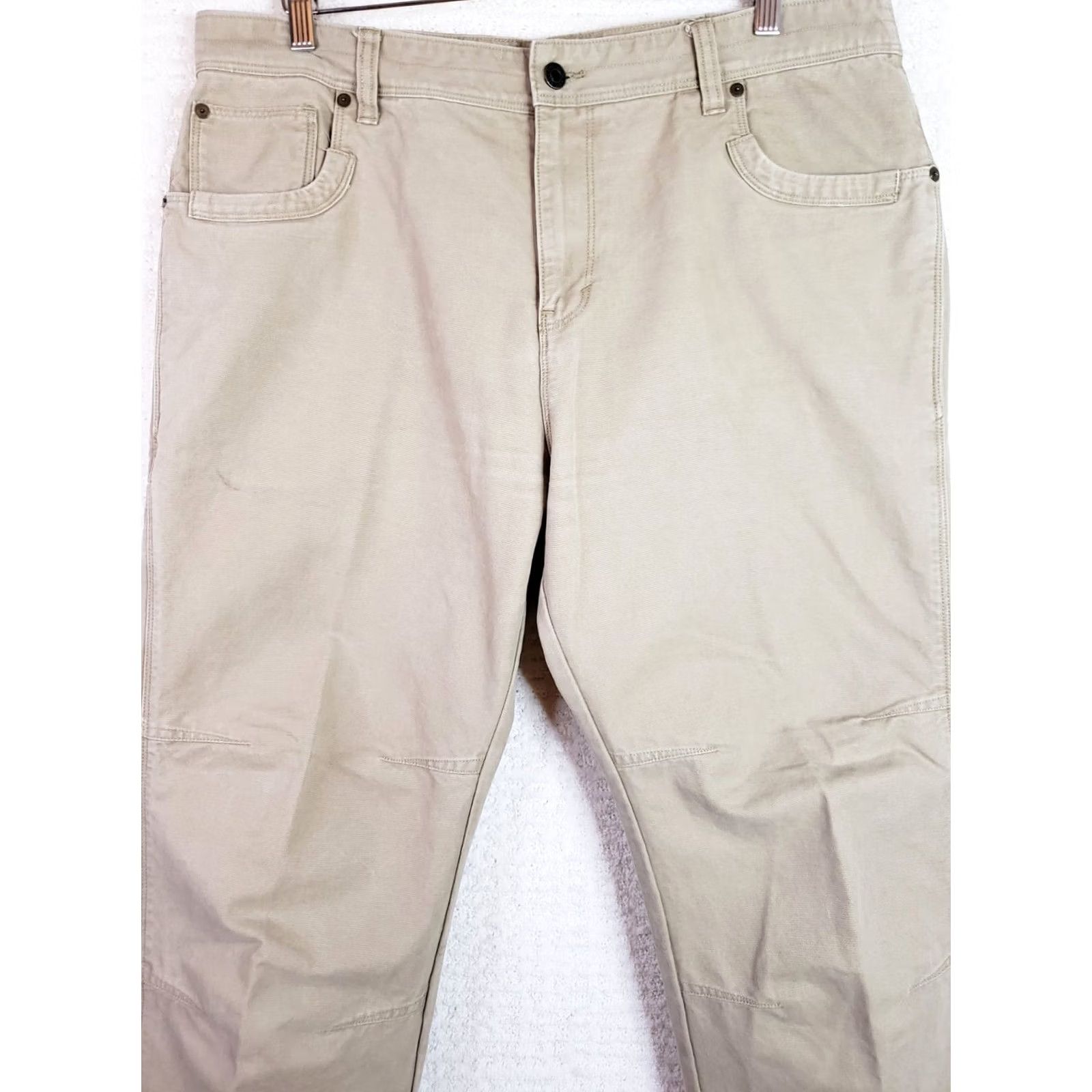 Eddie Bauer VINTAGE Eddie Bauer Pants Canvas Saddle 38x30 Relaxed Straight Utility Workwear Men Mens Size US 38 / EU 54 - 2 Thumbnail