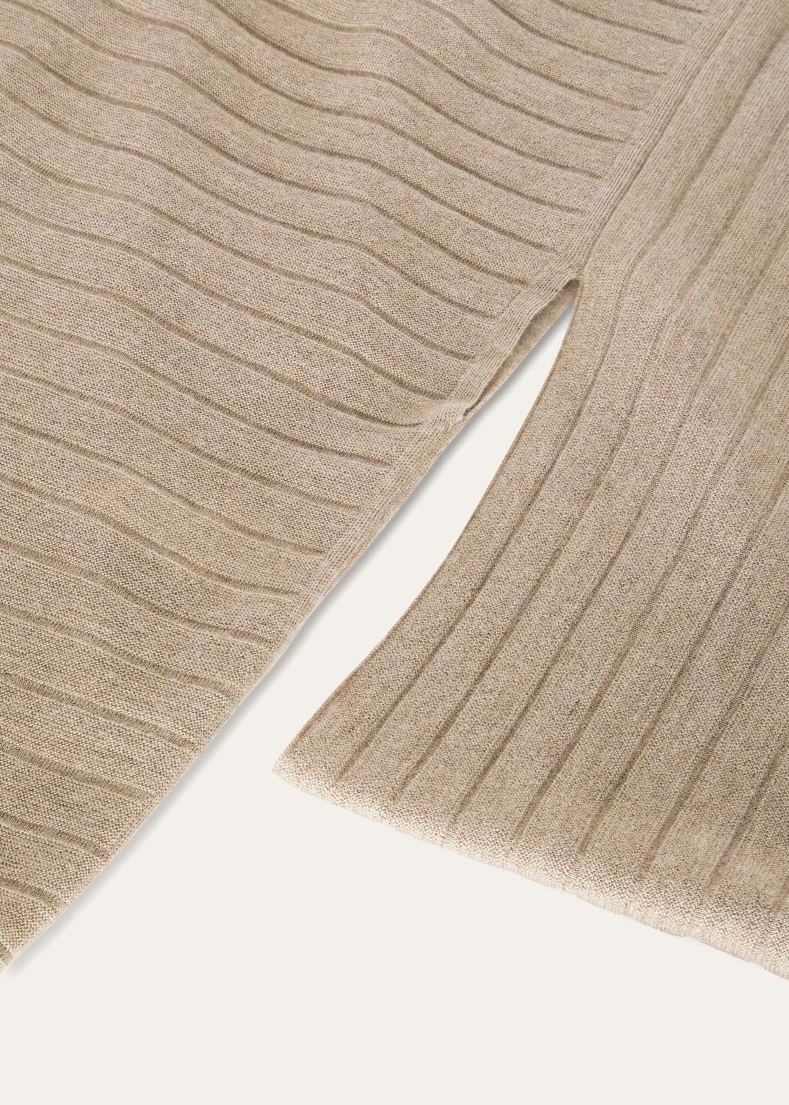 Loro Piana o1srvl11e1124 Cocooning Long Cardigan in Beige Size M / US 6-8 / IT 42-44 - 5 Thumbnail