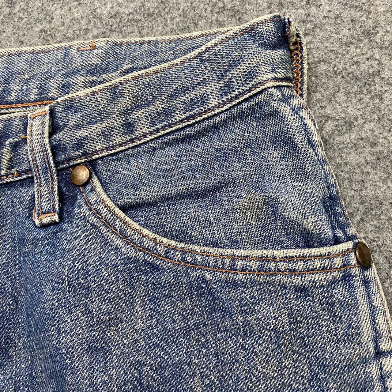 Vintage 💥Flare💥Vintage Wrangler Distressed Denim Size US 30 / EU 46 - 9 Thumbnail