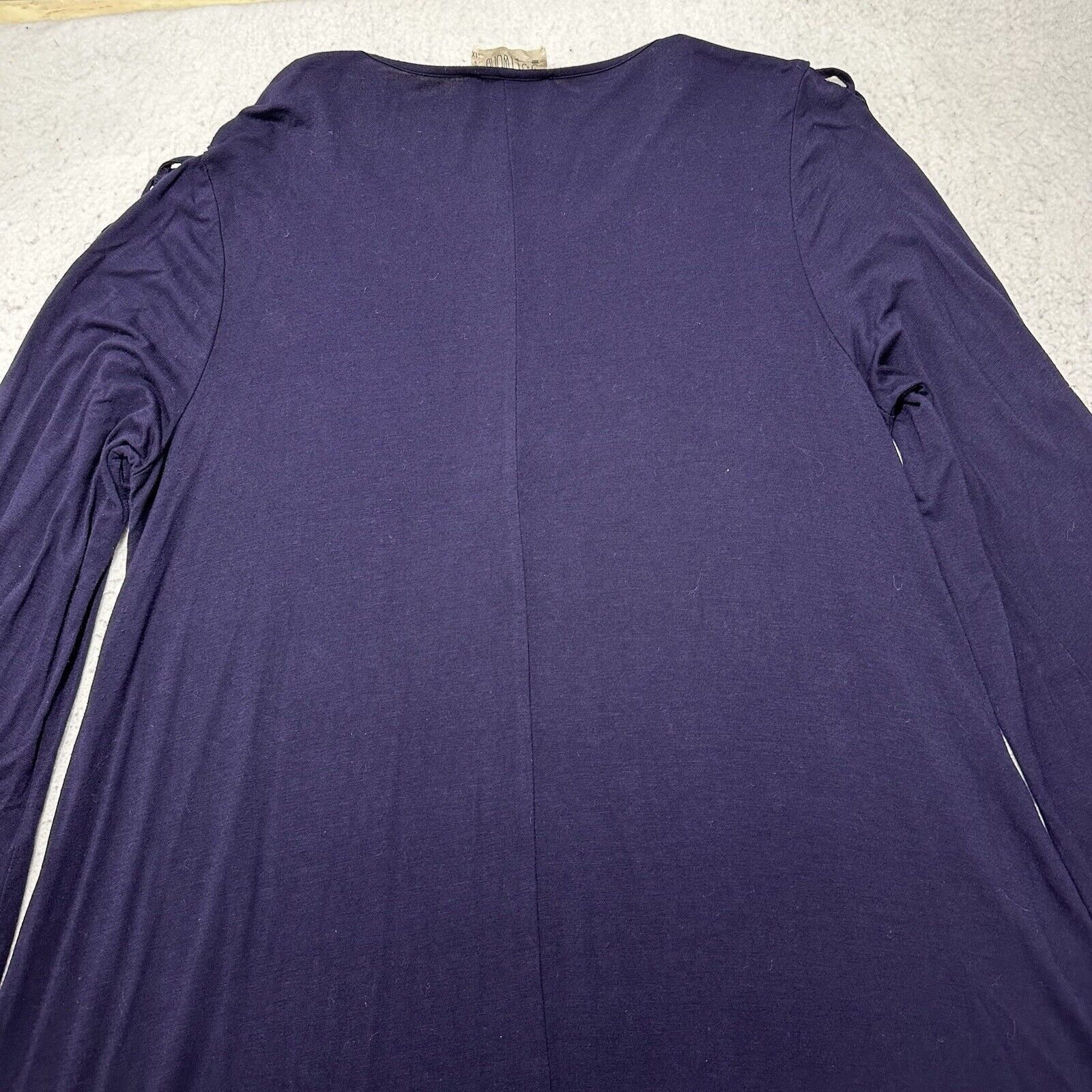 Other Just Found 1X A-Line Dress Strappy Sleeve Purple Lace Size XL / US 12-14 / IT 48-50 - 11 Thumbnail