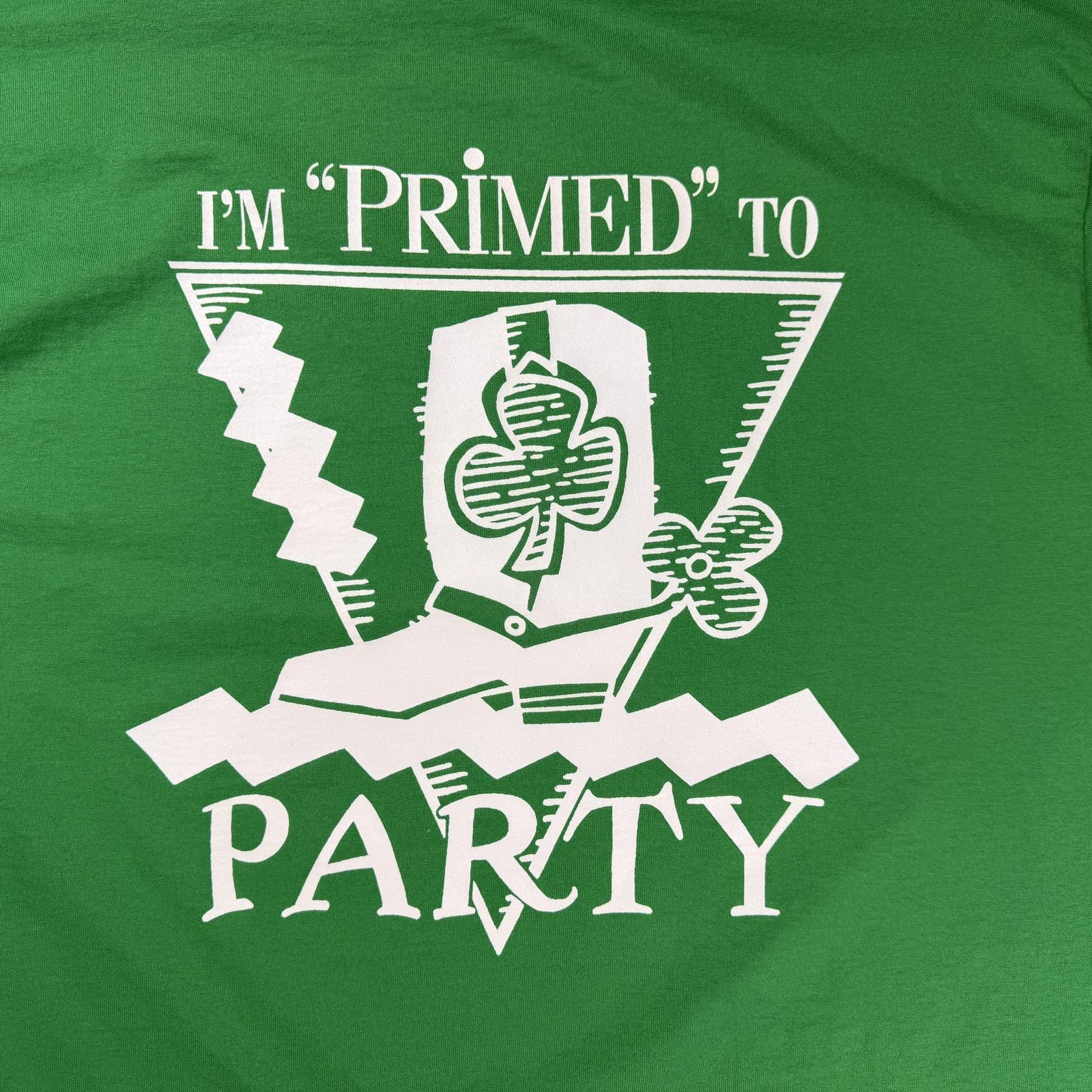 Fruit Of The Loom Vintage St. Patrick's Day 1995 Tee XL Single Stitch Size US XL / EU 56 / 4 - 7 Thumbnail