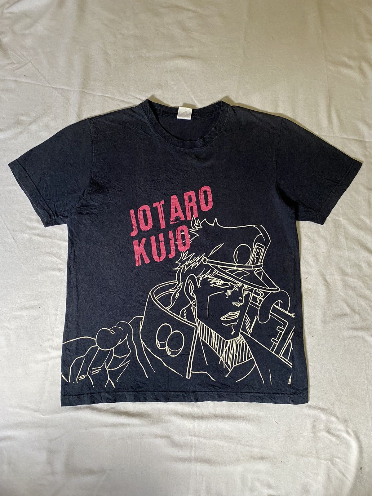 Japanese Brand × Vintage JOJO’s BIZARRE ADVENTURE JOTARO KUJO ANIME TEE Size US S / EU 44-46 / 1 - 1 Thumbnail