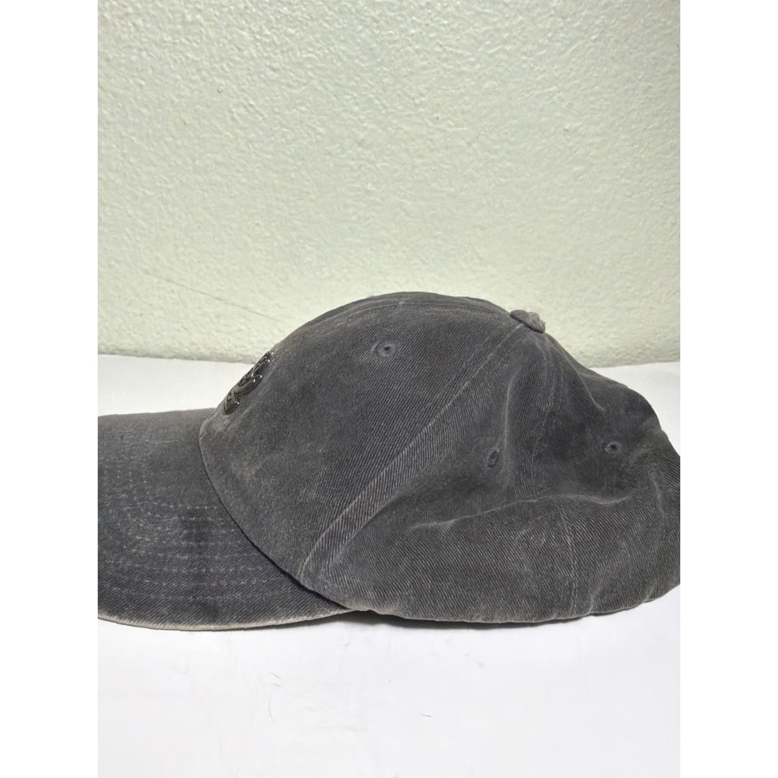 RVCA RVCA Mid Fit Strapback Baseball Hat Adjustable Gray Cotton Men One Size Cap Size ONE SIZE - 7 Thumbnail