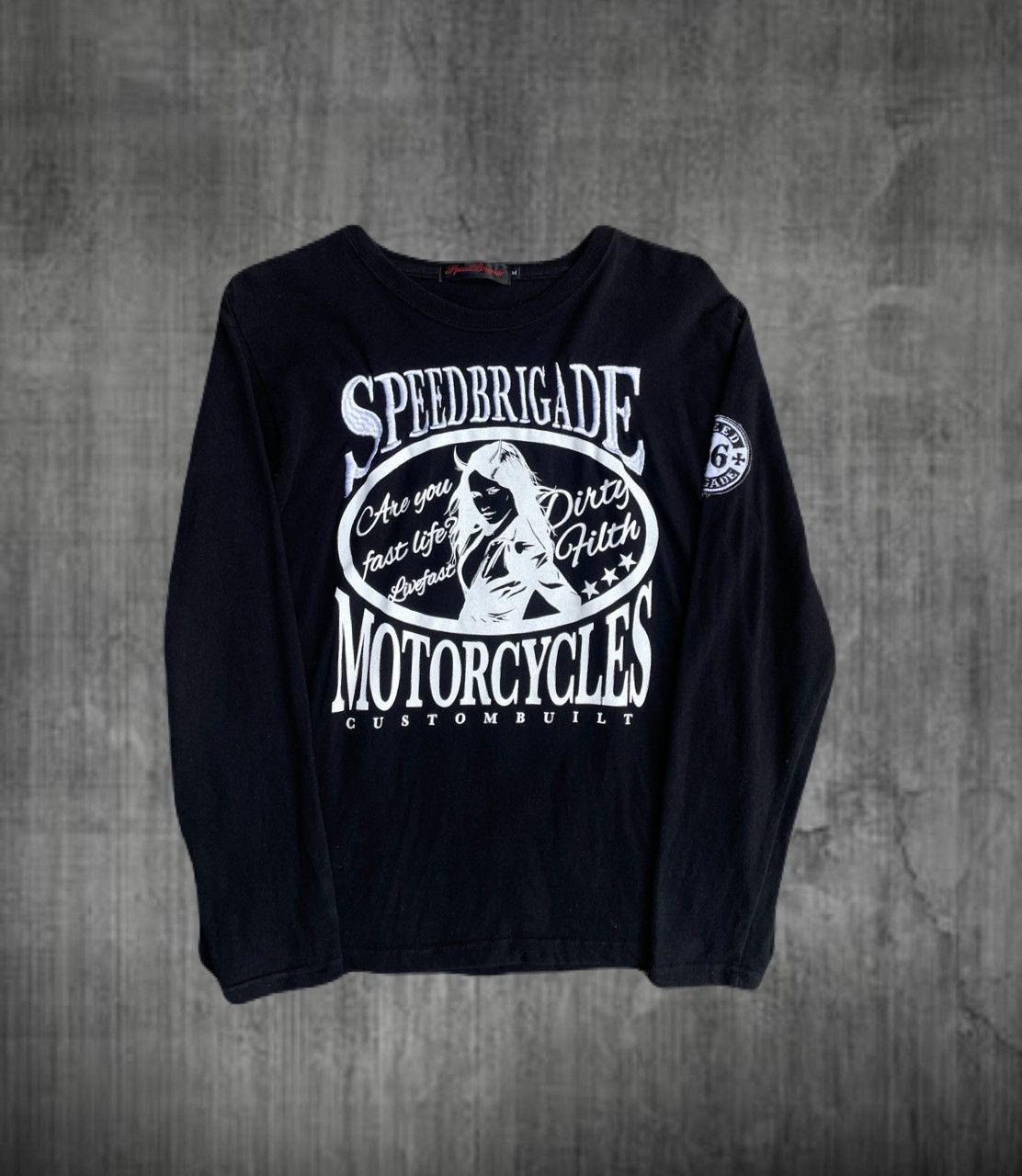 If Six Was Nine 2000s Japanese archive Demon girl Long Sleeve Tee Vkei Y2K Size US S / EU 44-46 / 1 - 1 Thumbnail