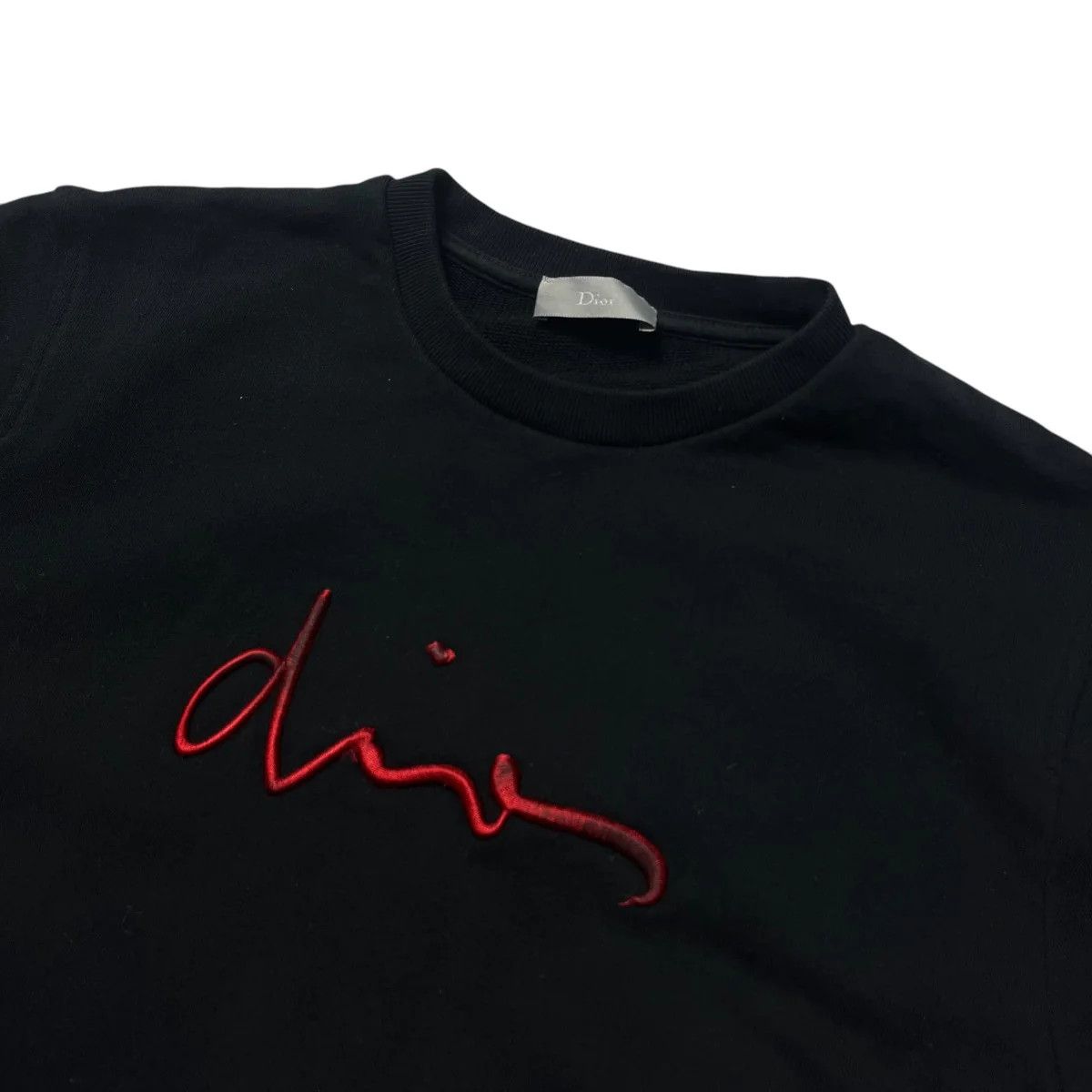 Dior Homme Embroidered Logo Sweatshirt Size US XS / EU 42 / 0 - 3 Thumbnail