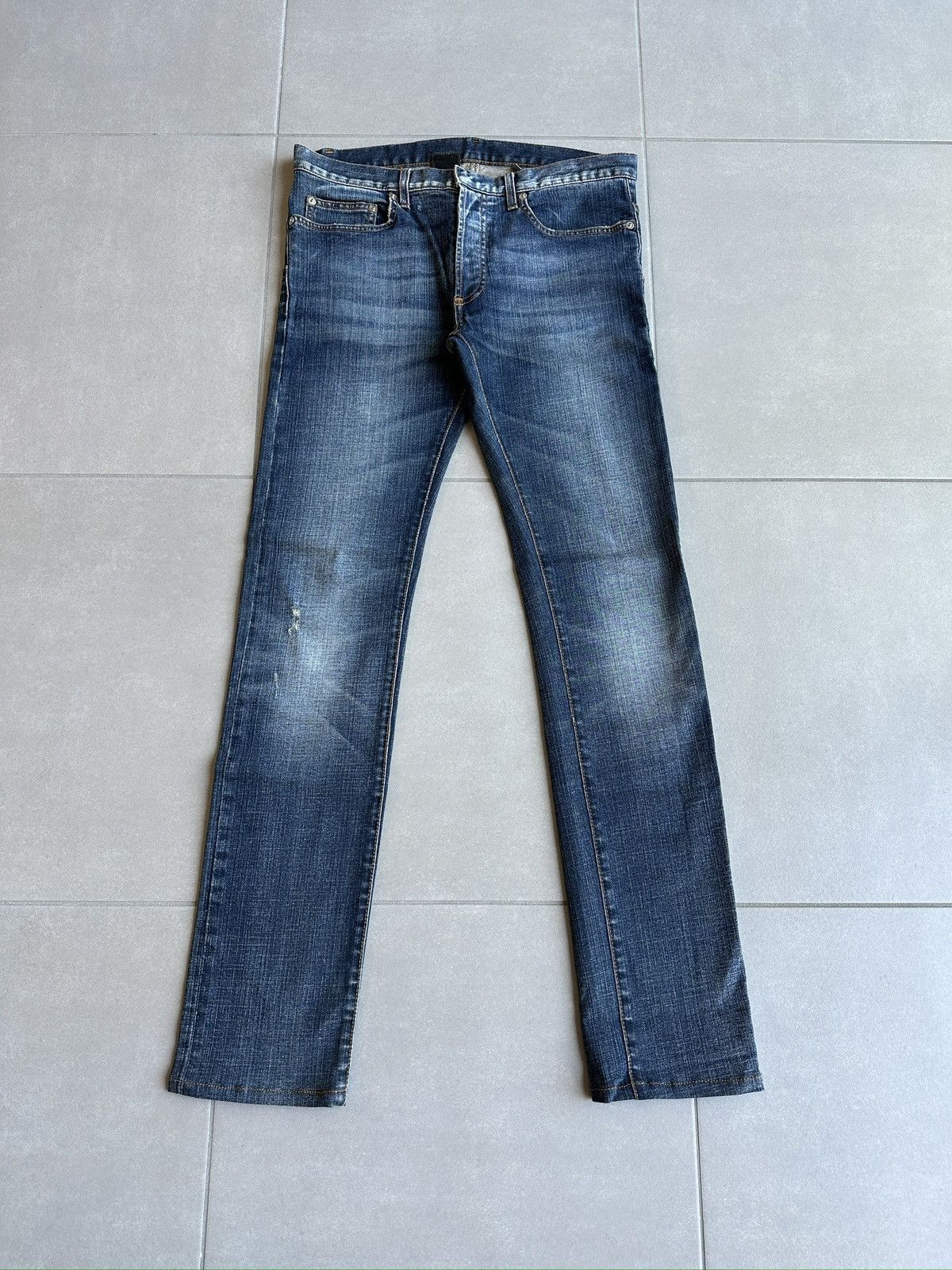 Dior × Hedi Slimane Dior Homme AW07 “Navigate” Jake denim Size US 32 / EU 48 - 2 Thumbnail