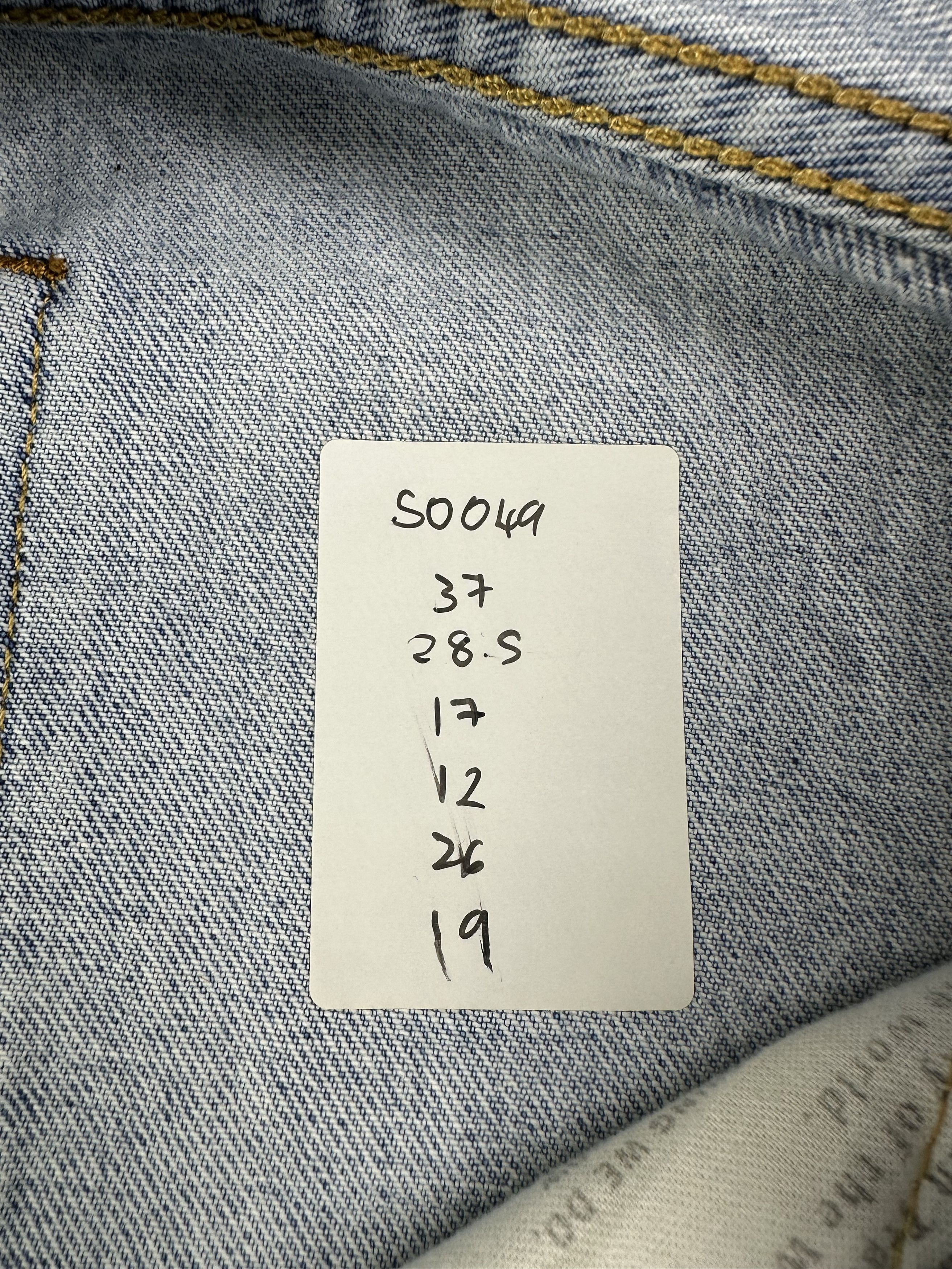 Levi's Vintage Levis 505 Faded Blue Jeans S0049 Size US 37 - 15 Thumbnail