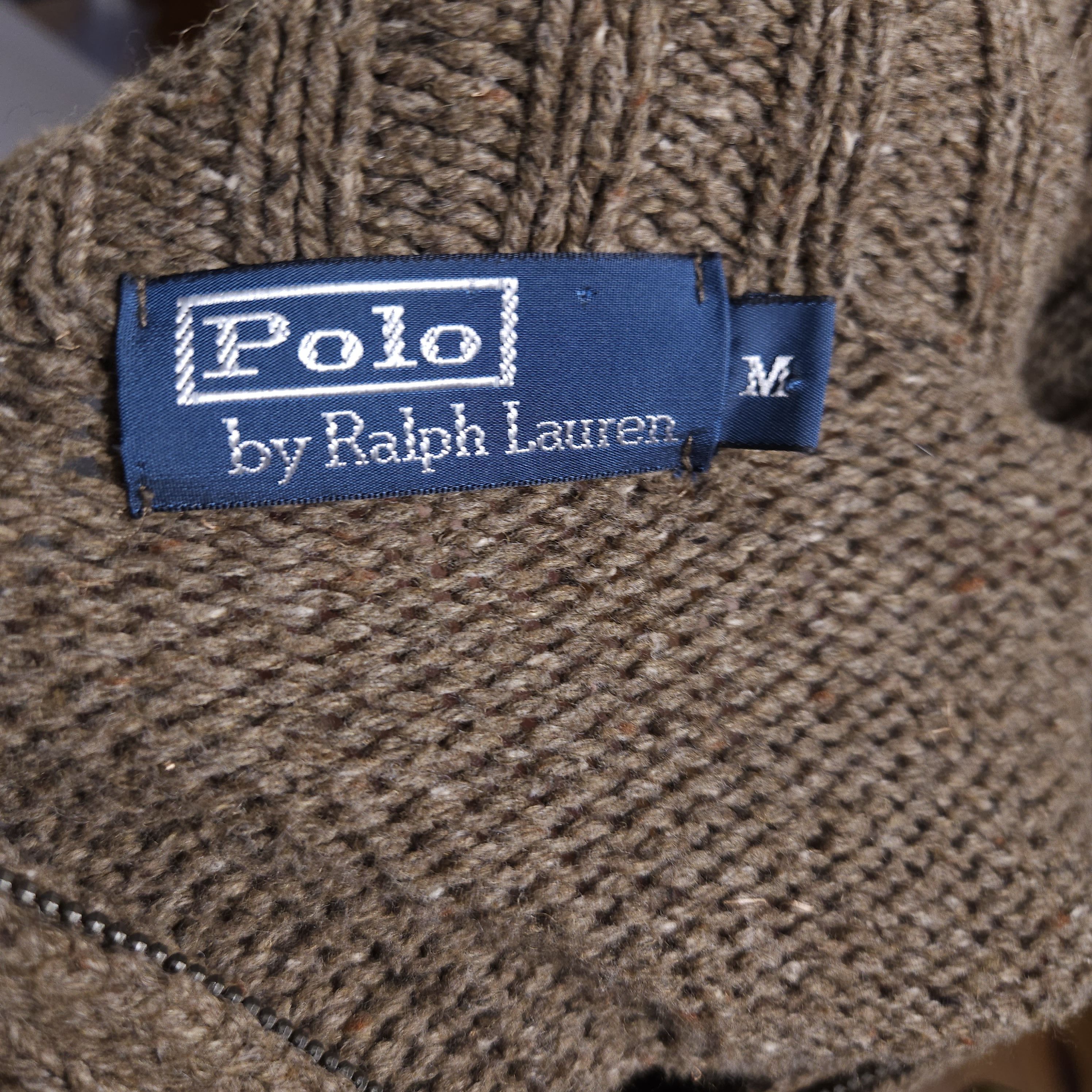 Polo Ralph Lauren Polo Ralph Lauren Sweater 1/3 zip Elbow Patches Cotton Hemp Size US M / EU 48-50 / 2 - 5 Thumbnail