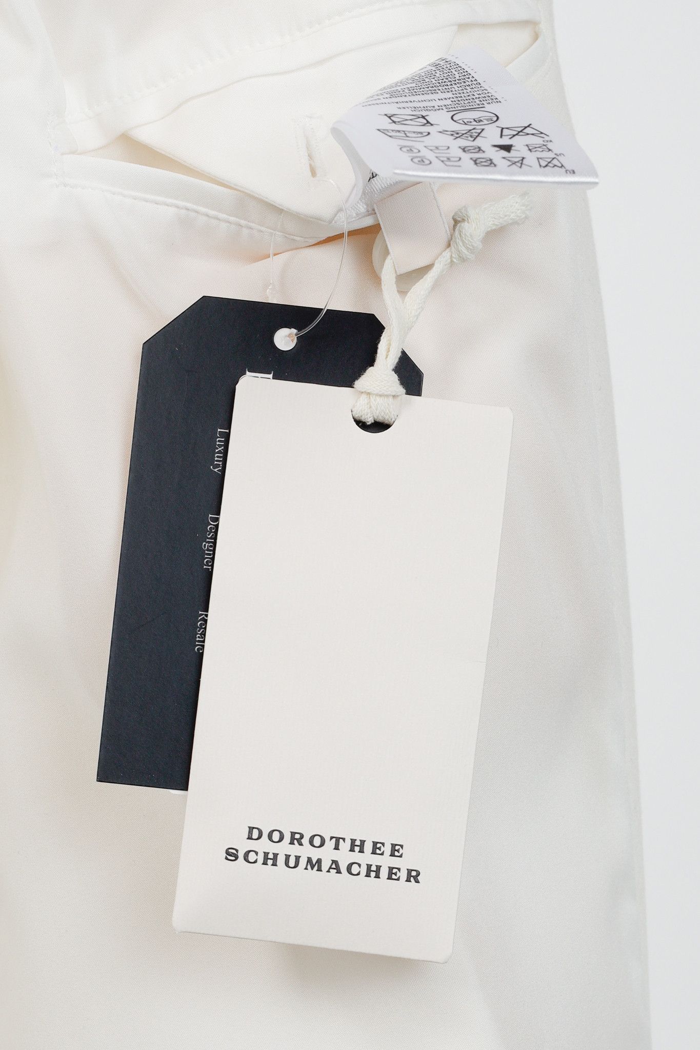 DOROTHEE SCHUMACHER Dorothee Schumacher Essence Camellia White Oversized Jacket Size L / US 10 / IT 46 - 9 Thumbnail