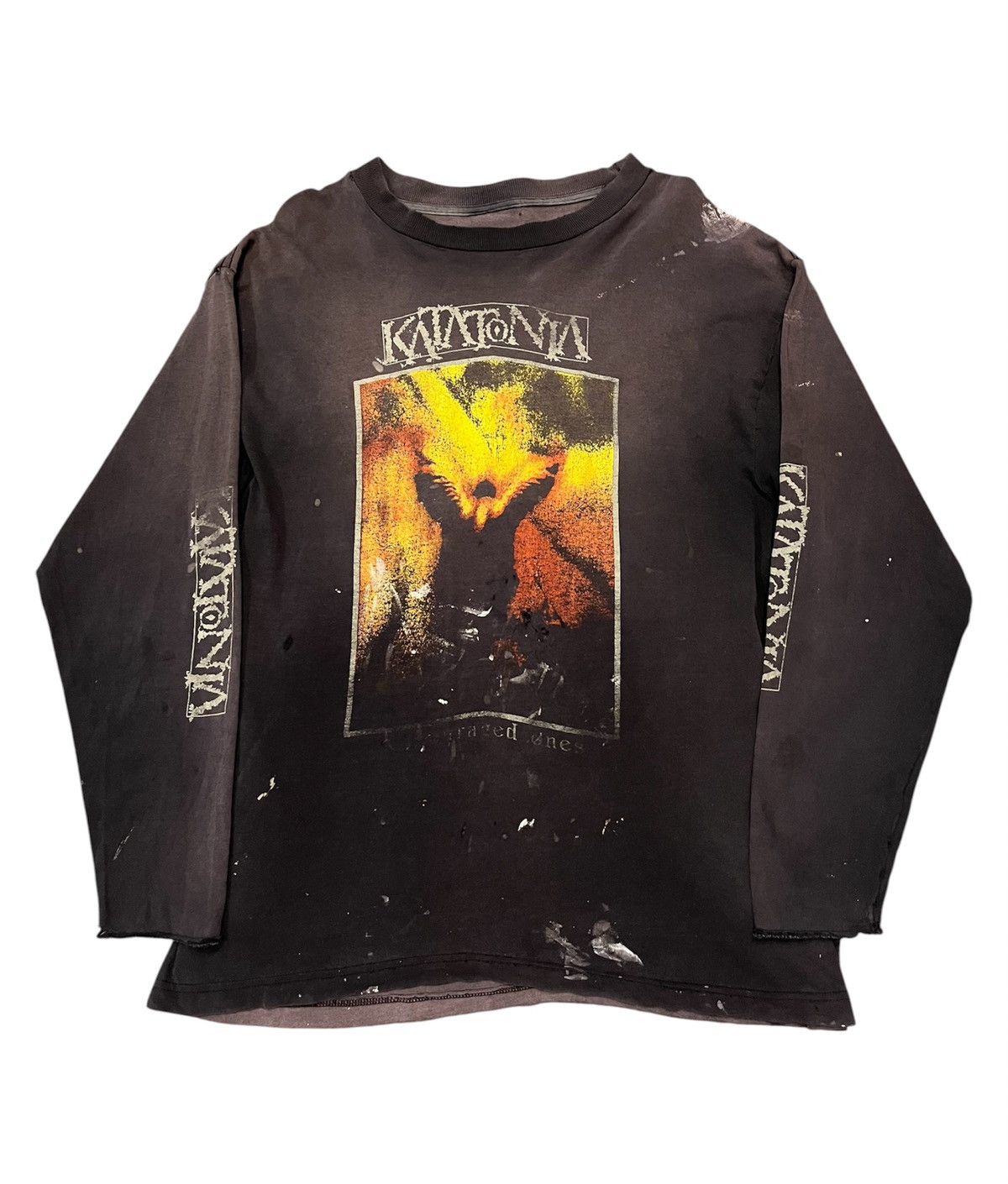 Vintage Vintage 1998 Katatonia Long Sleeve T-Shirt Size US L / EU 52-54 / 3 - 1 Thumbnail