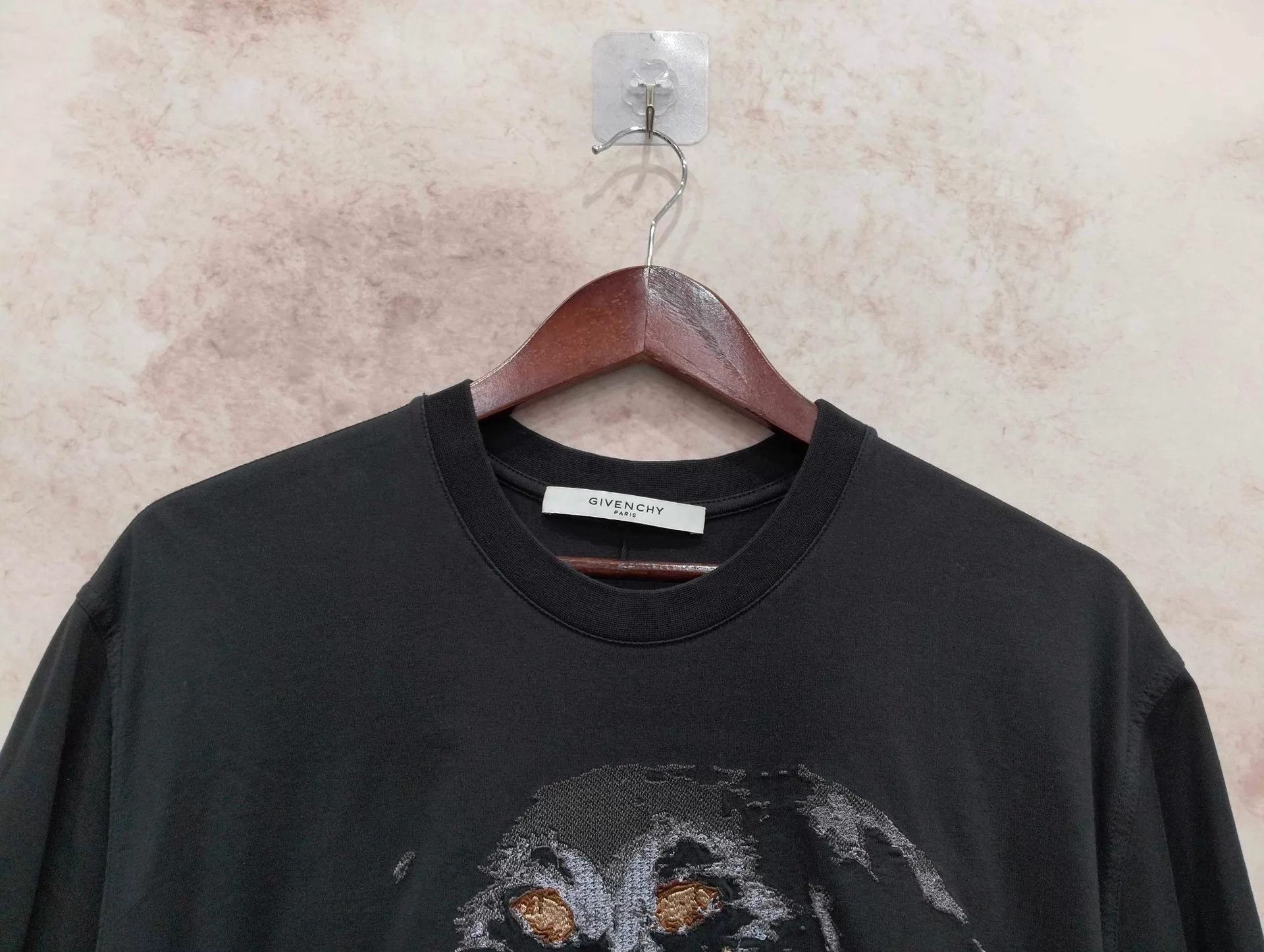 Givenchy Givenchy Dog Head Short Sleeve T-Shirt Women's XXS Size XXS / US 00 / IT 34 - 6 Thumbnail