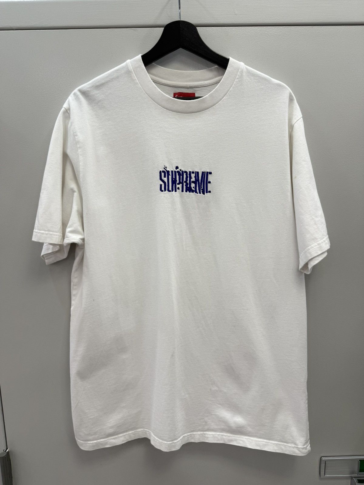 Supreme Supreme Blue Logo Shirt Size US L / EU 52-54 / 3 - 1 Thumbnail