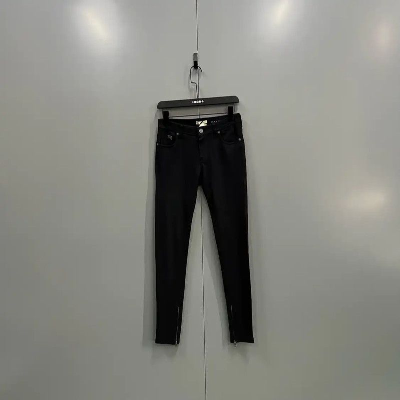 Burberry Burberry Summer Black Cotton Casual Pants Size 24" / US 00 / IT 34 - 1 Thumbnail