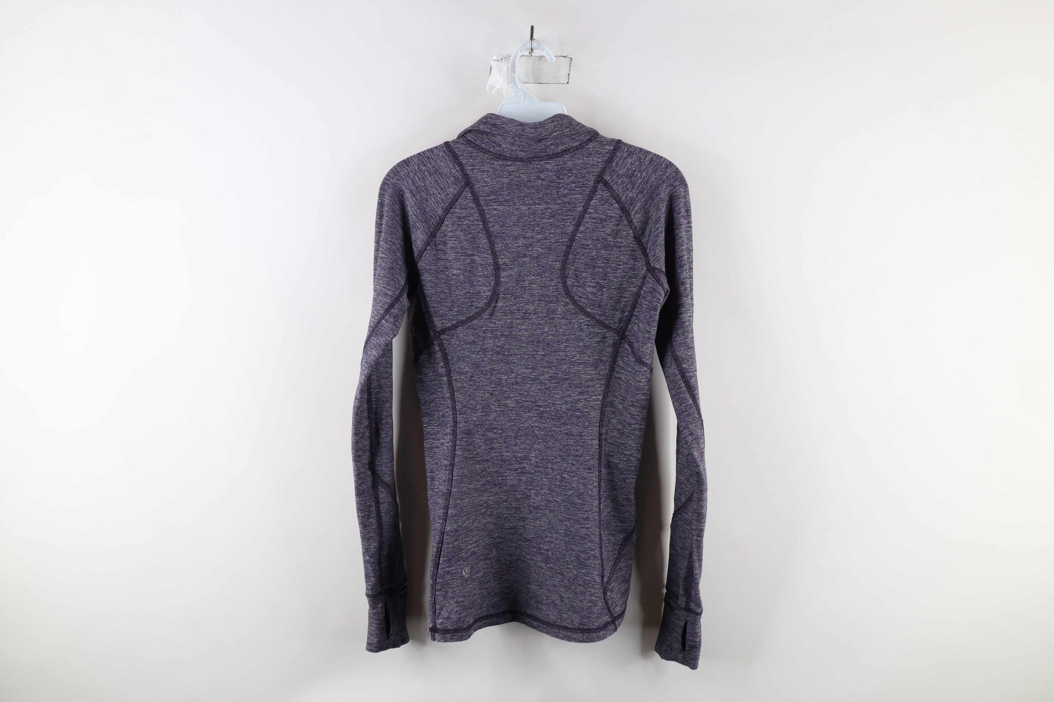 Lululemon × Vintage Lululemon Vent Tech Half Zip Pullover Sweater Top Purple Size S / US 4 / IT 40 - 11 Thumbnail