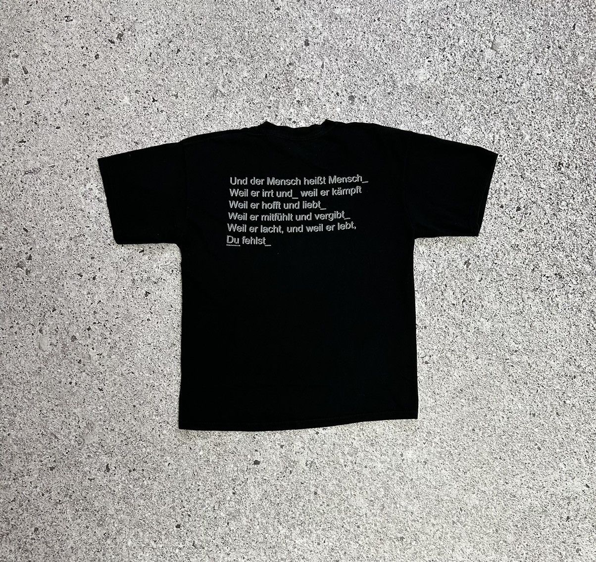 Band Tees × Vintage Vintage 90’s Herbert Grönemeyer Band T-Shirt Size US XL / EU 56 / 4 - 1 Thumbnail