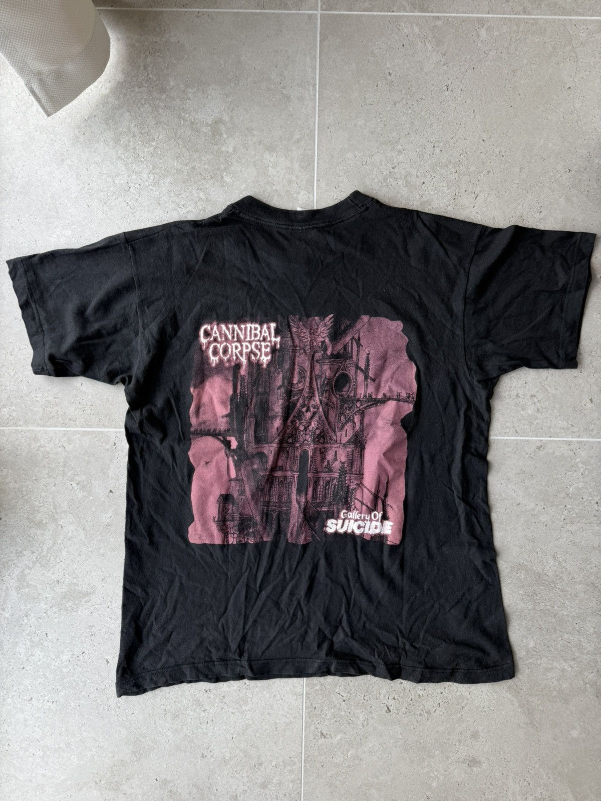 Band Tees 1998 Cannibal Corpse Gallery of Suicide Tour Size XL Size US M / EU 48-50 / 2 - 2 Thumbnail