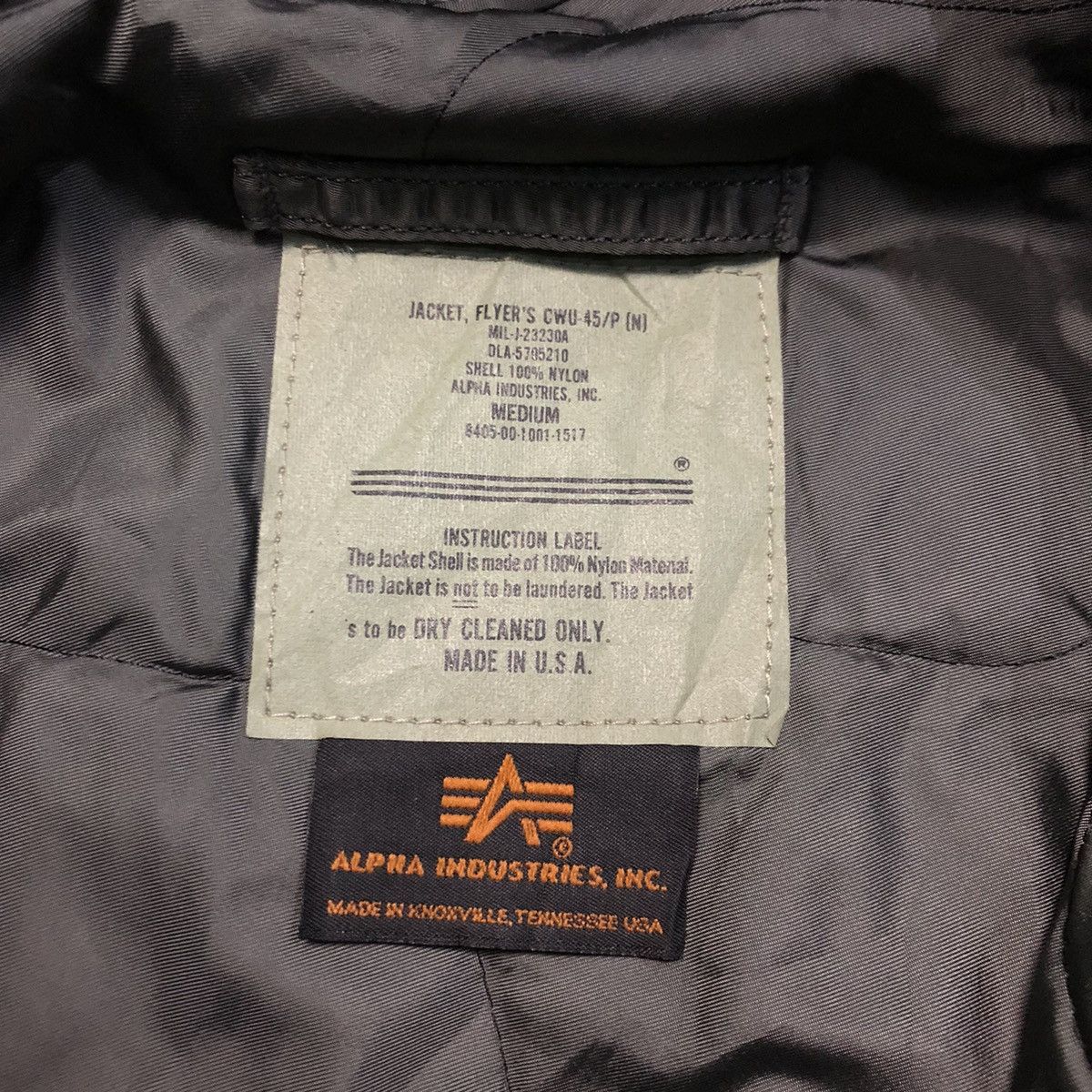 Alpha Industries Alpha Industries CWU-45P Flight Bomber Jacket Size US M / EU 48-50 / 2 - 7 Thumbnail