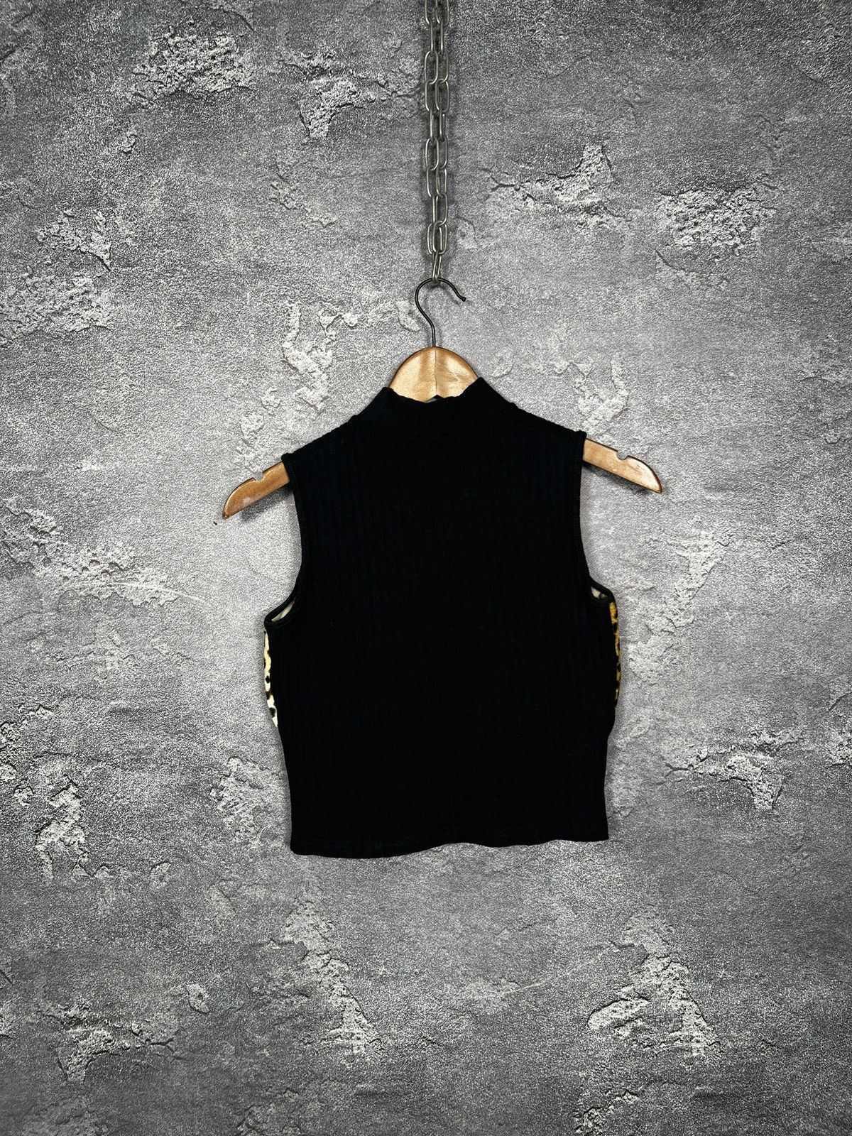 Morgan De Toi Vintage Y2K Morgan De Toi Leopard Print Vest Tank Top Size S Size S / US 4 / IT 40 - 10 Thumbnail