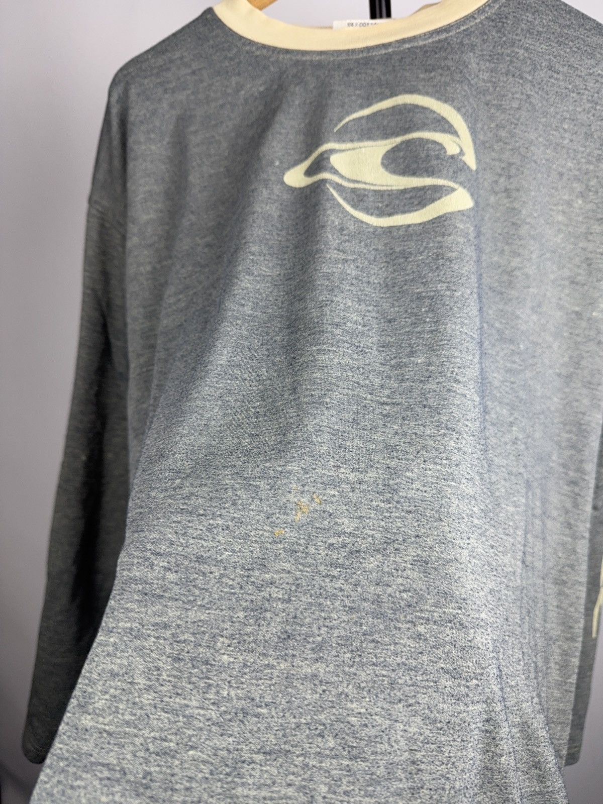 O'Neill O’Neill SURF Skate Long Sleeve Logo Tee Y2K Surfwear Grey Size US L / EU 52-54 / 3 - 10 Thumbnail