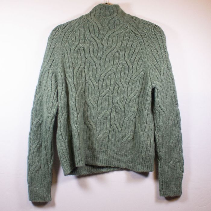 Vince Vince Twisted Chain Mock Neck Alpaca Wool Blend Grailed