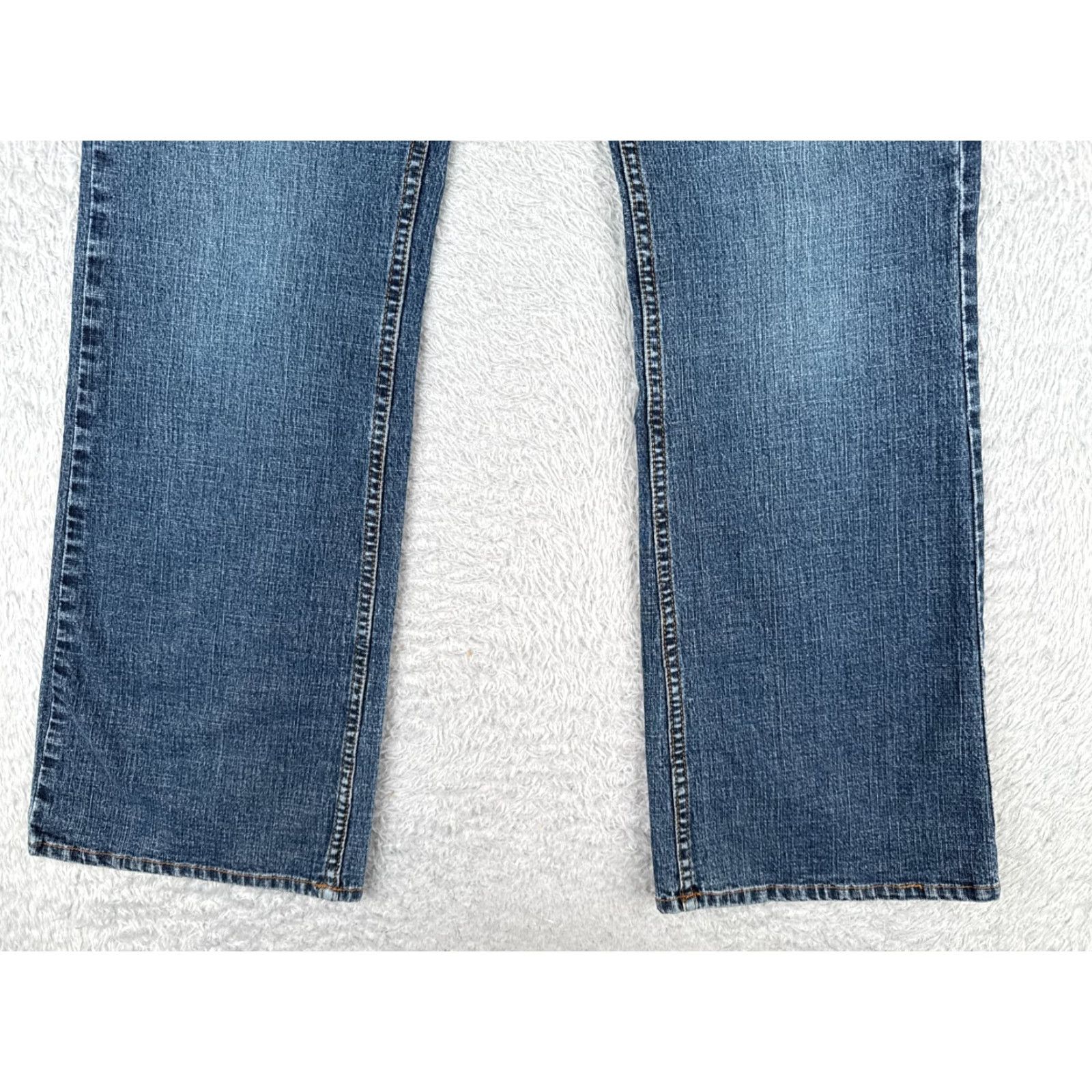 Old Navy Old Navy Jeans Womens 2 Short Blue Denim Bootcut Mid Rise Cotton Stretch 28x29 Size 26" / US 2 / IT 38 - 2 Thumbnail