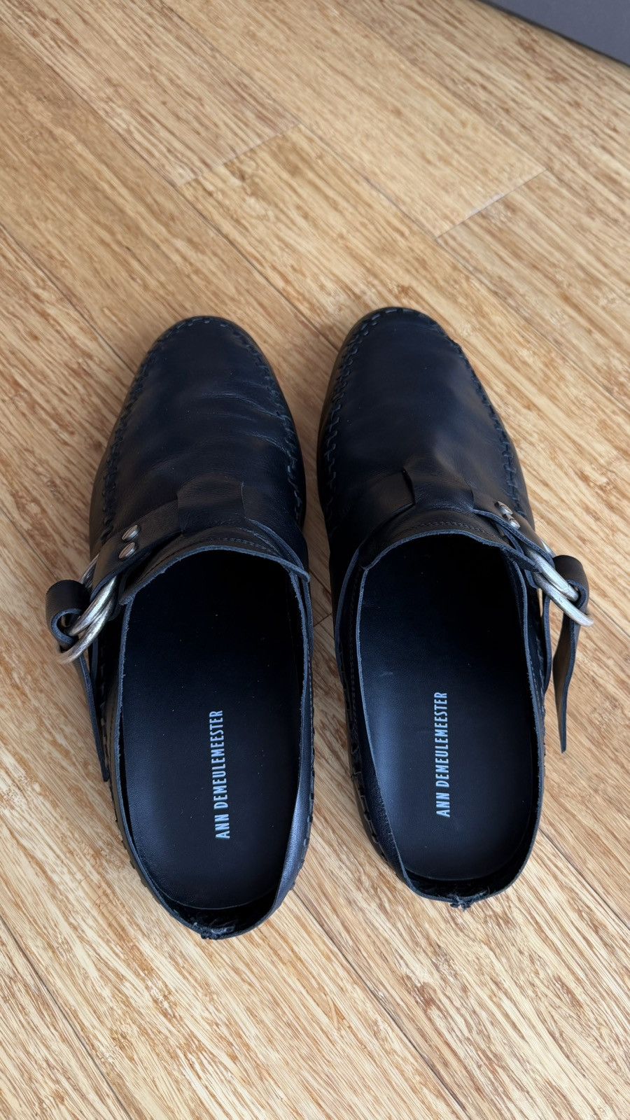 Ann Demeulemeester Ande Soft Rounded Toe Loafers Size US 9.5 / EU 42-43 - 2 Thumbnail