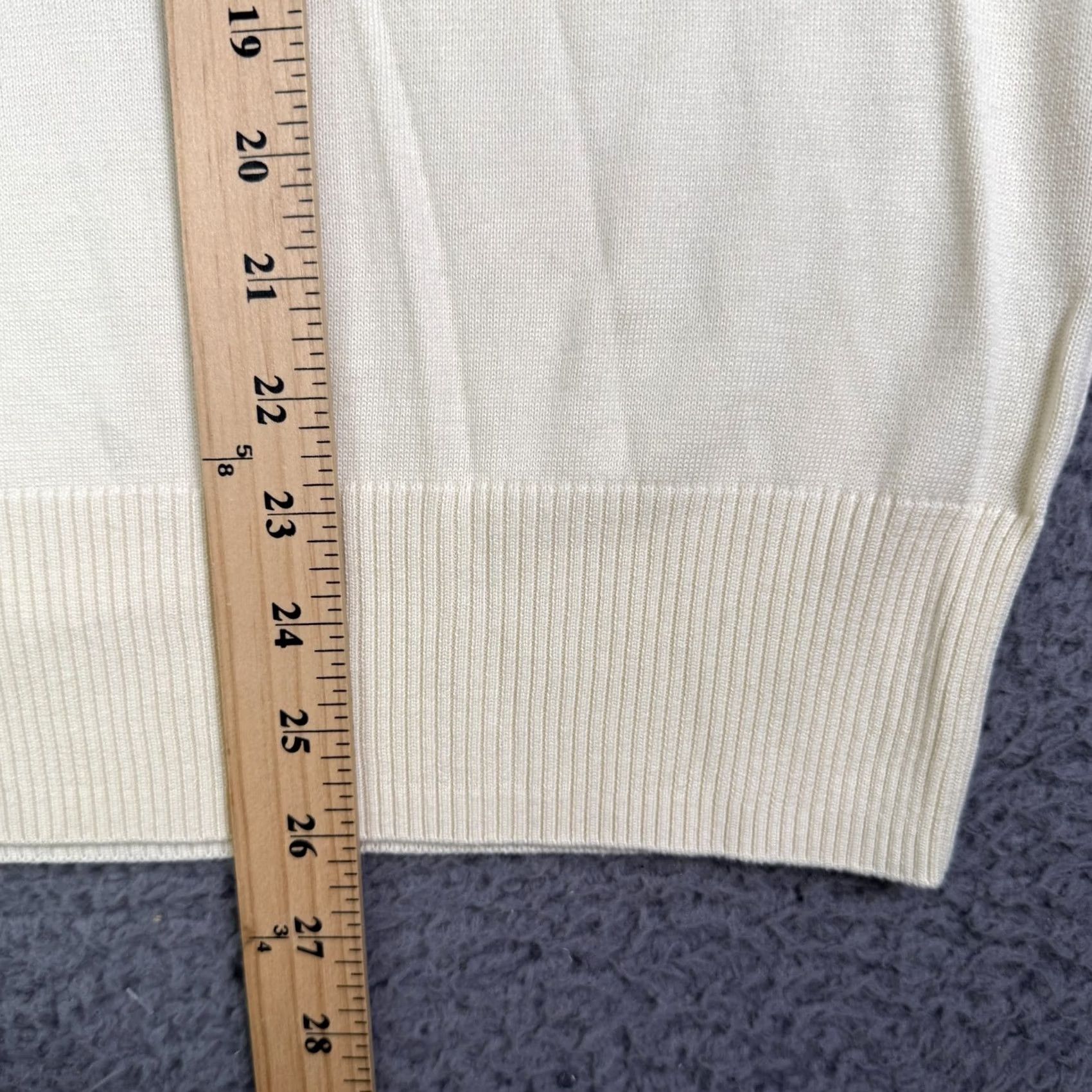 Mason's VINTAGE Buck Mason Cashmere Sweater Polo Shirt Mens L Sand Cream Long Sleeve Lightweight Size US L / EU 52-54 / 3 - 7 Thumbnail